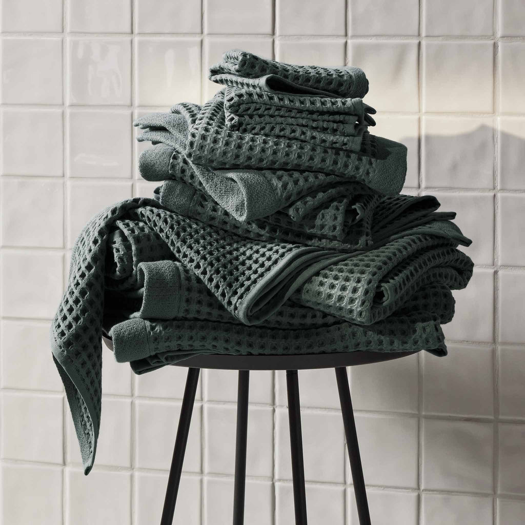 Dreamweave Waffle Bath Towels Set of 2 O1