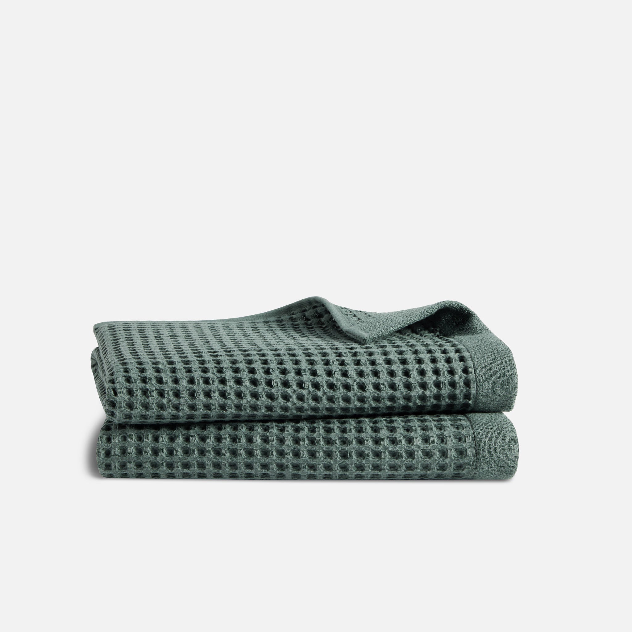 Dreamweave Waffle Bath Towels Set of 2 O1
