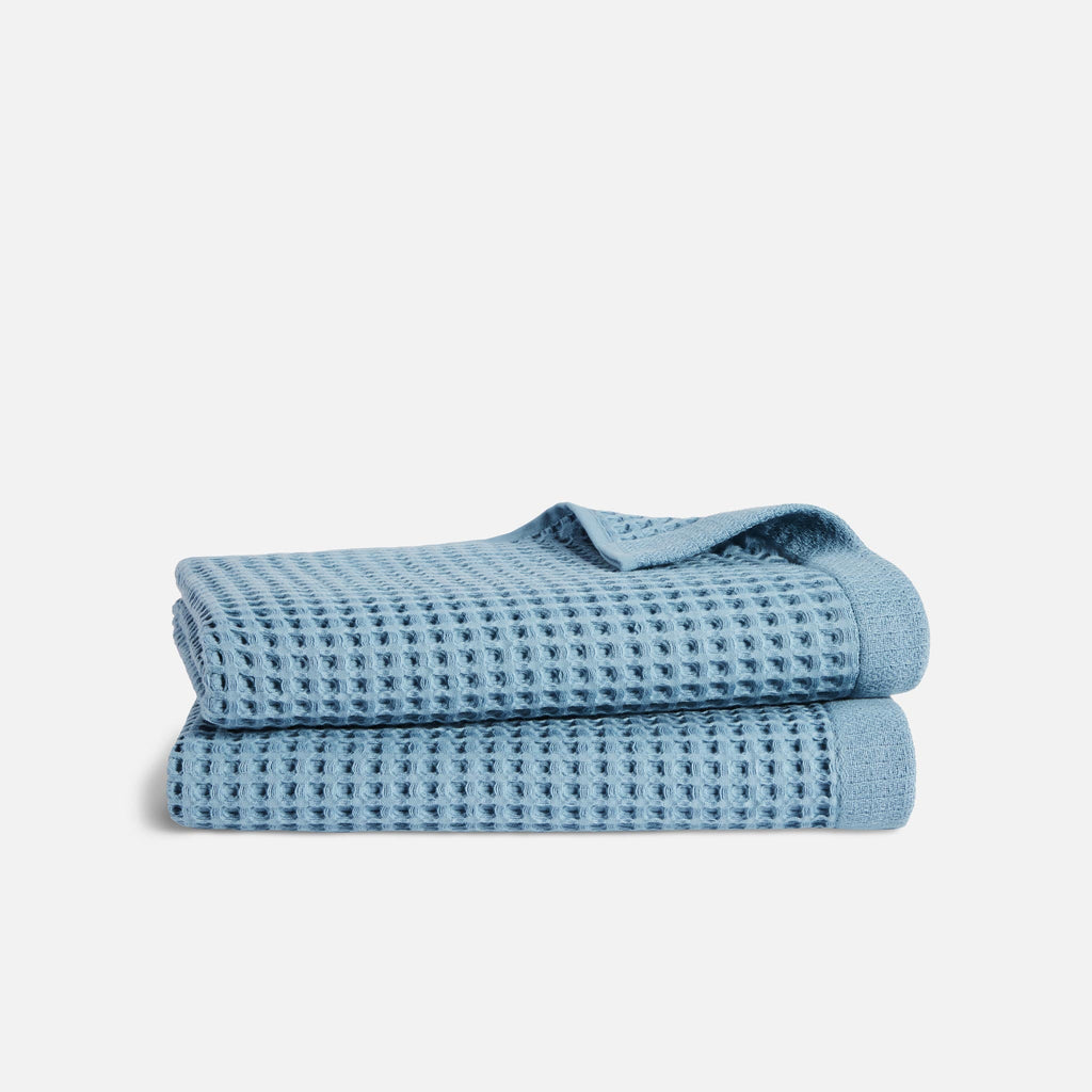Dreamweave Waffle Bath Towels Set of 2 O1