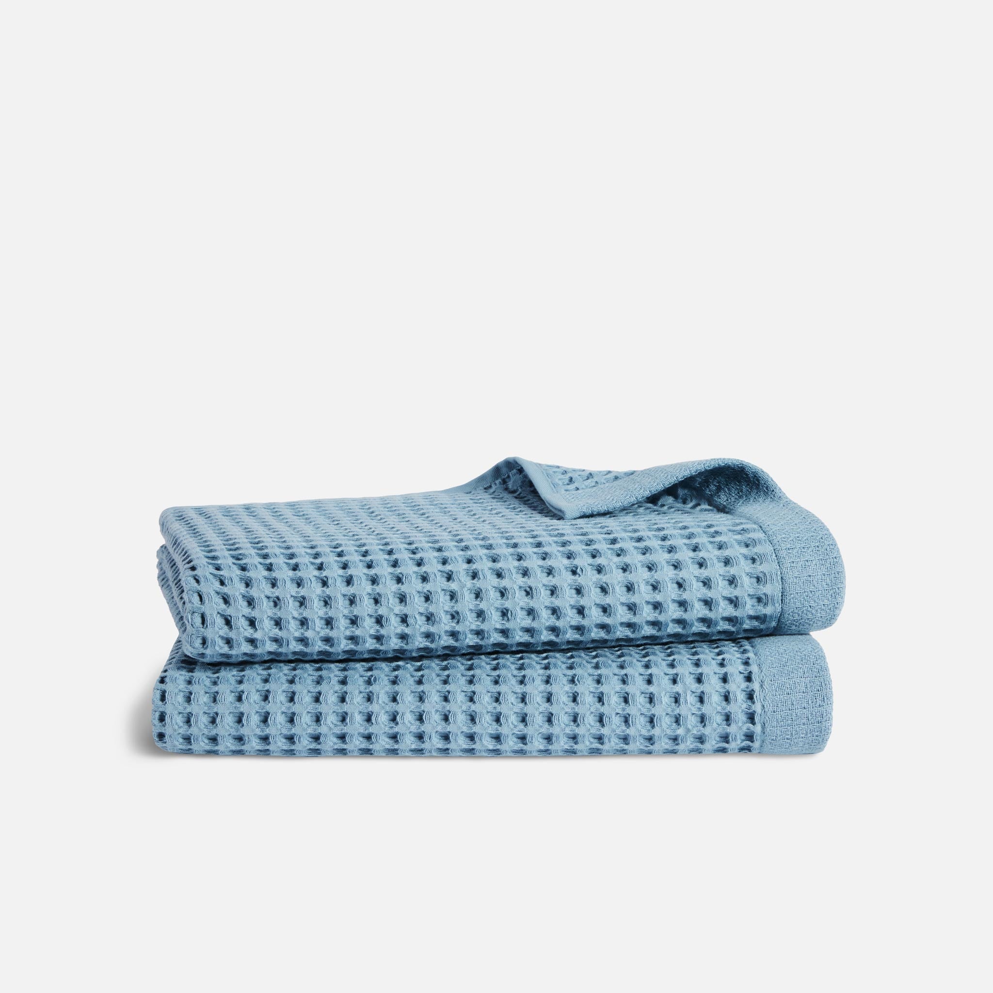 Dreamweave Waffle Bath Towels Set of 2 O1
