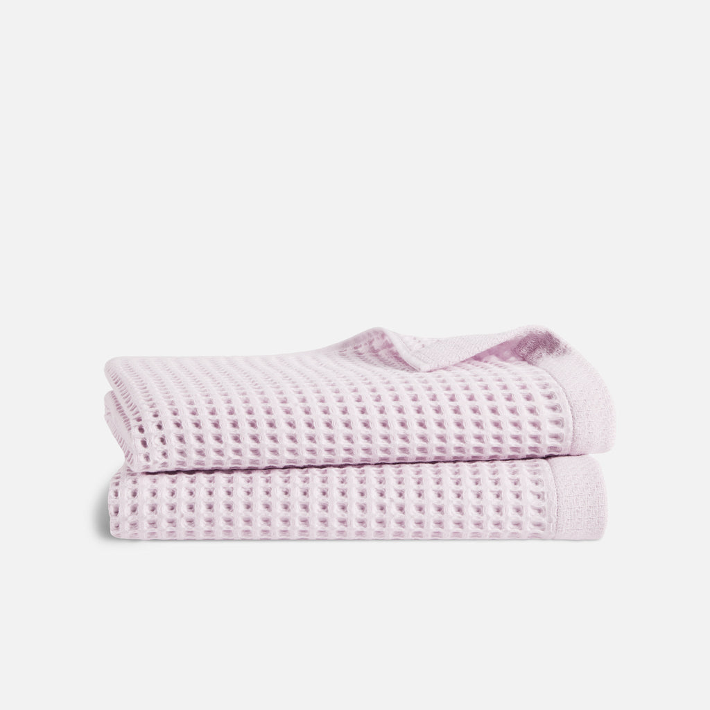 Dreamweave Waffle Bath Towels Set of 2 O1