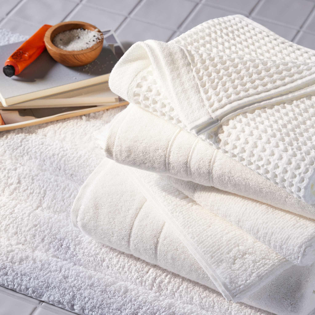 Dreamweave Waffle Bath Towels Set of 2 O1