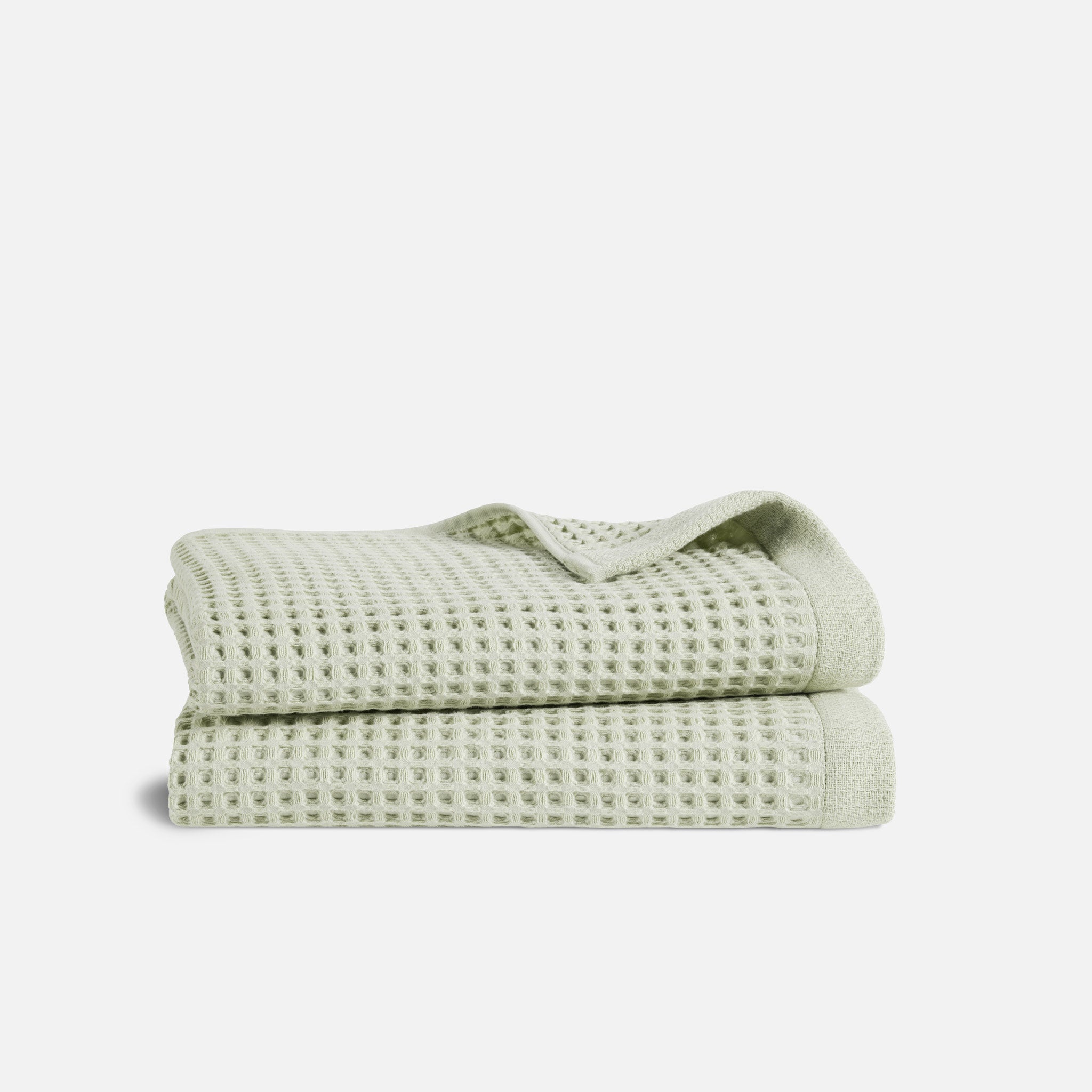 Dreamweave Waffle Bath Towels Set of 2 O1
