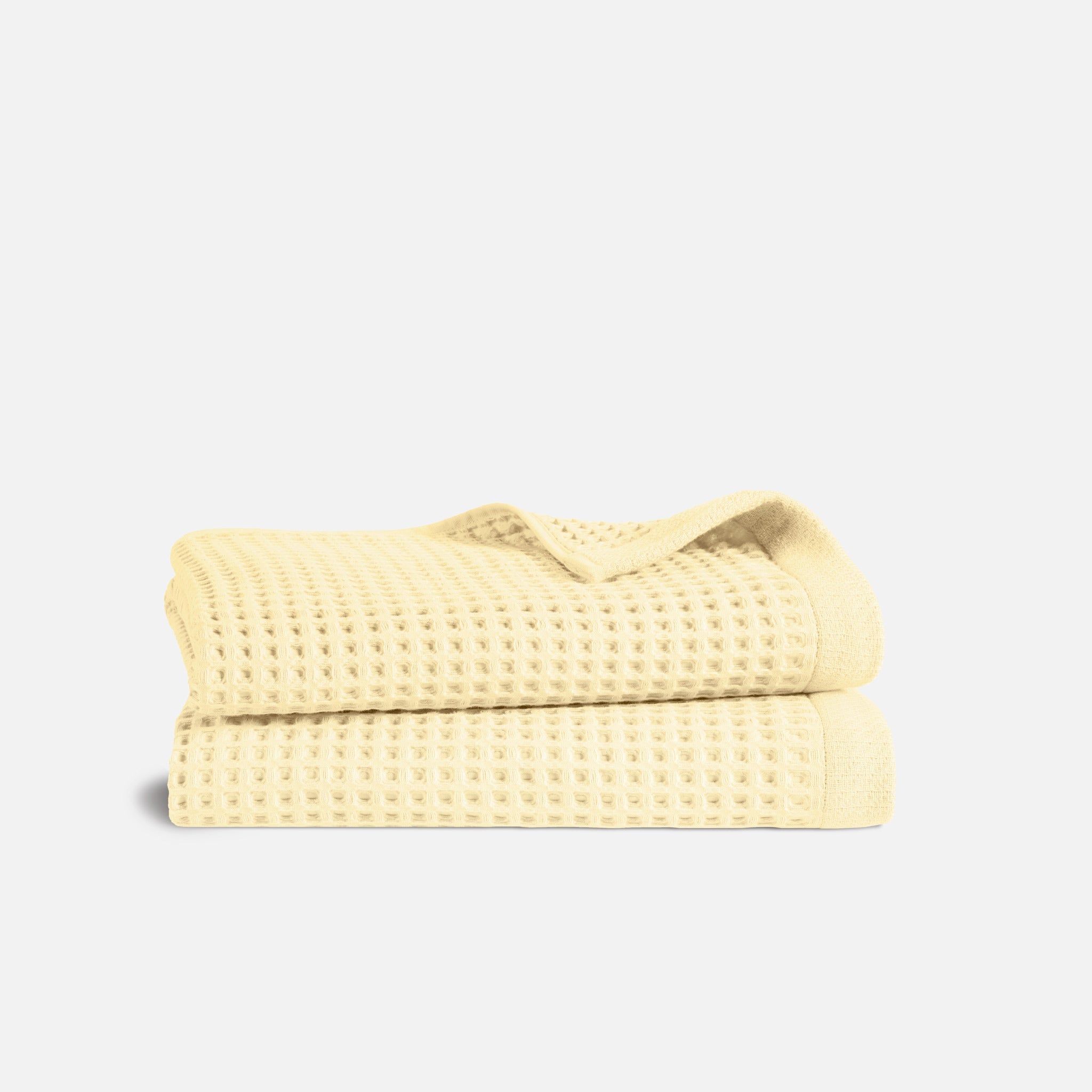 Dreamweave Waffle Bath Towels Set of 2 O1