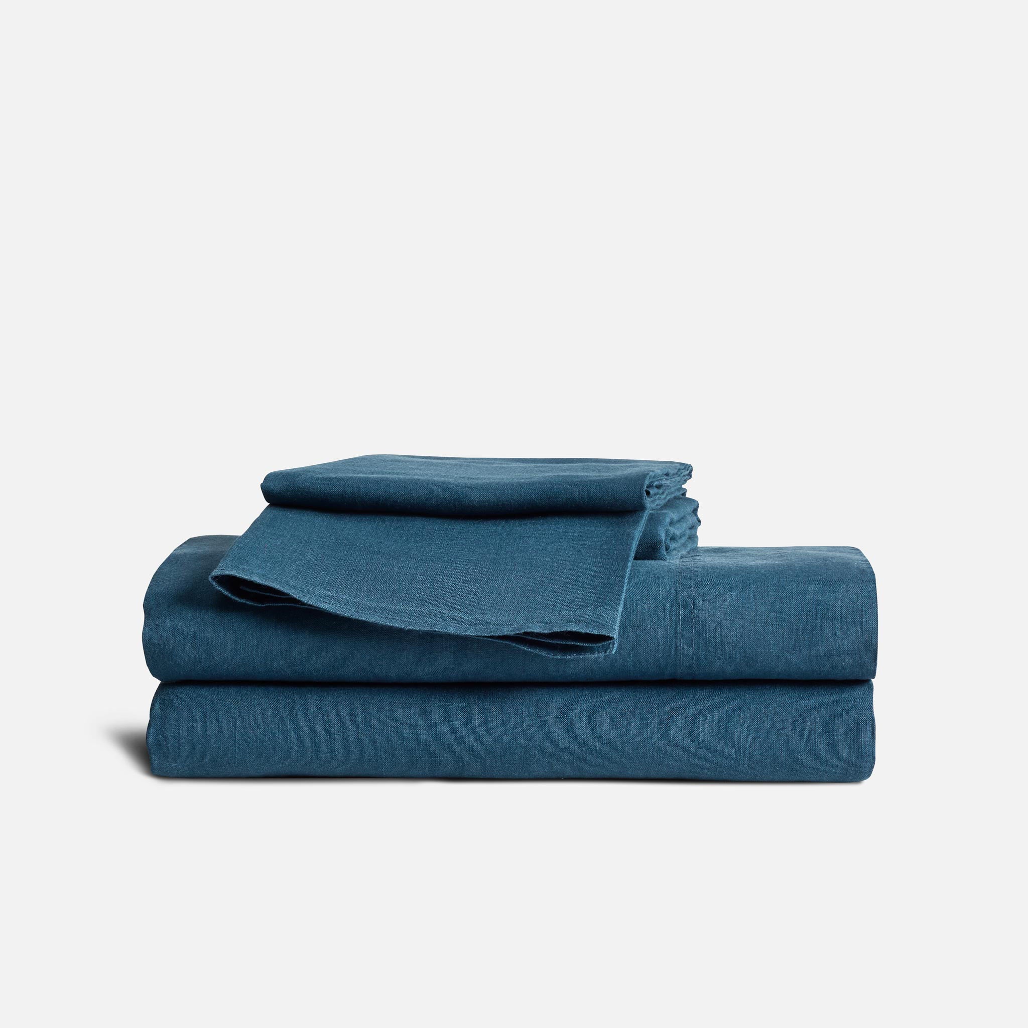 Washed European Linen Core Sheet Set J6