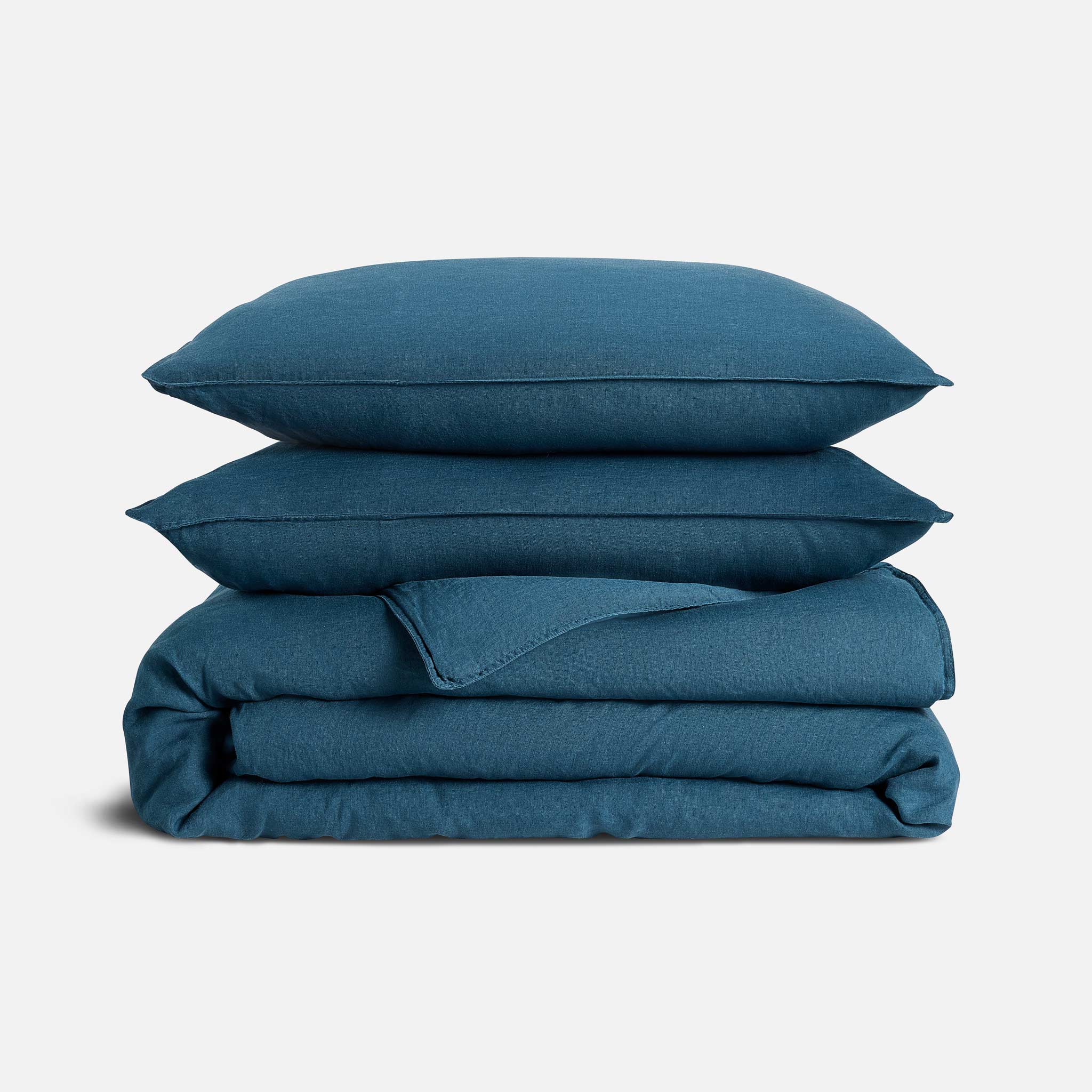 Washed European Linen Duvet Set J3
