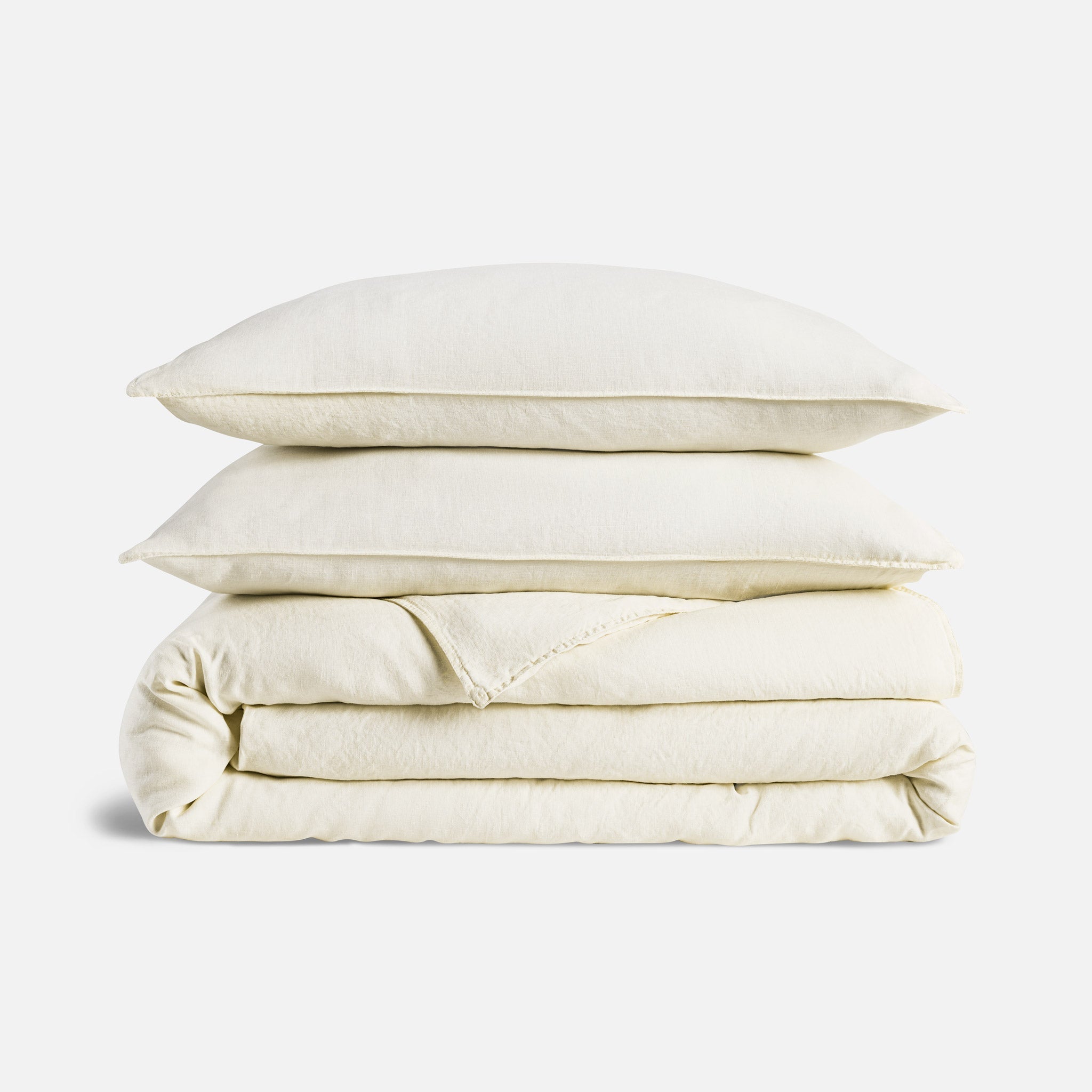 Washed European Linen Duvet Set J3
