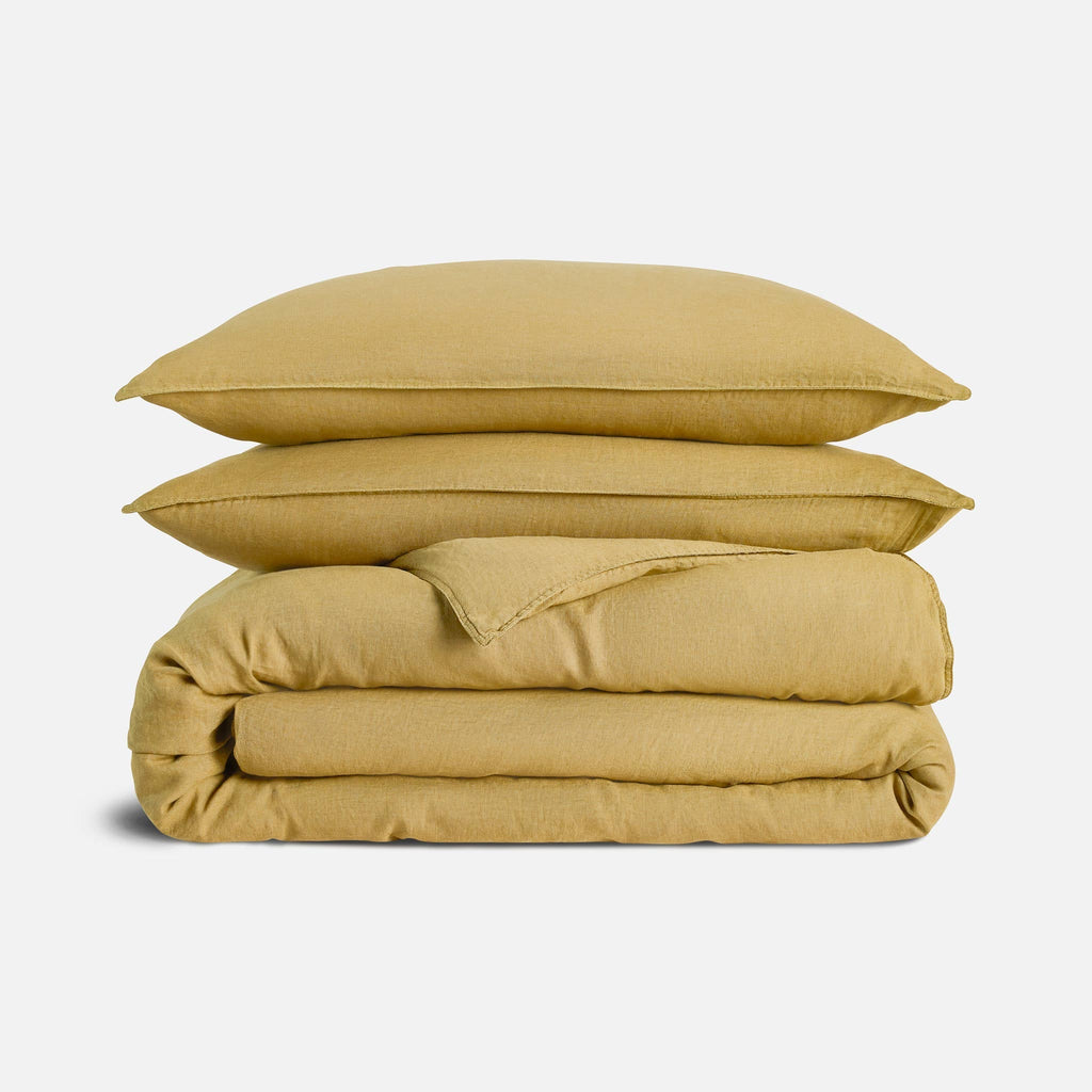 Washed European Linen Duvet Set J3