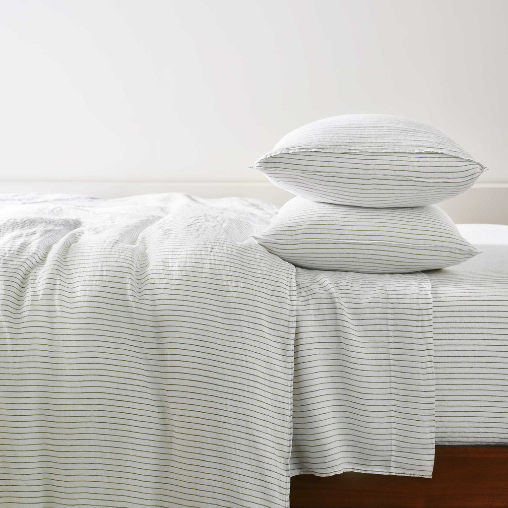 Washed European Linen Core Sheet Set J6