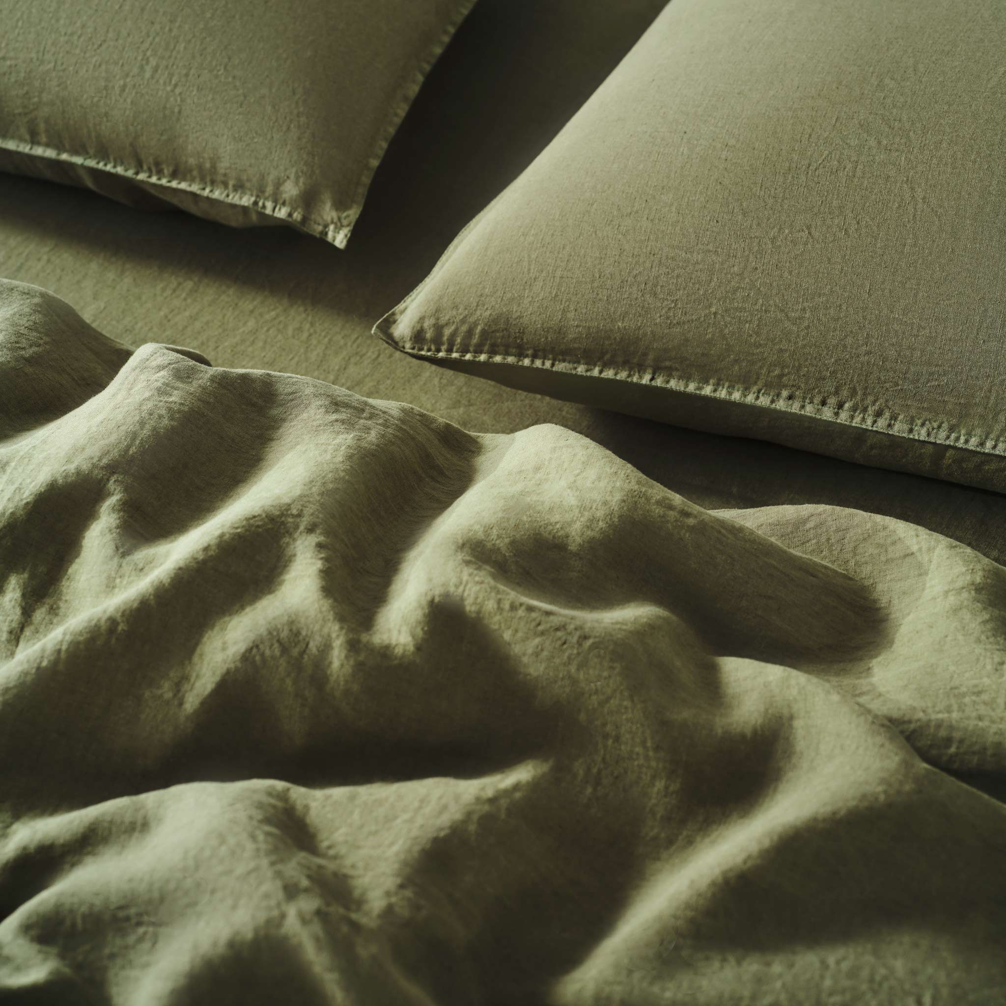 Washed European Linen Duvet Set J3