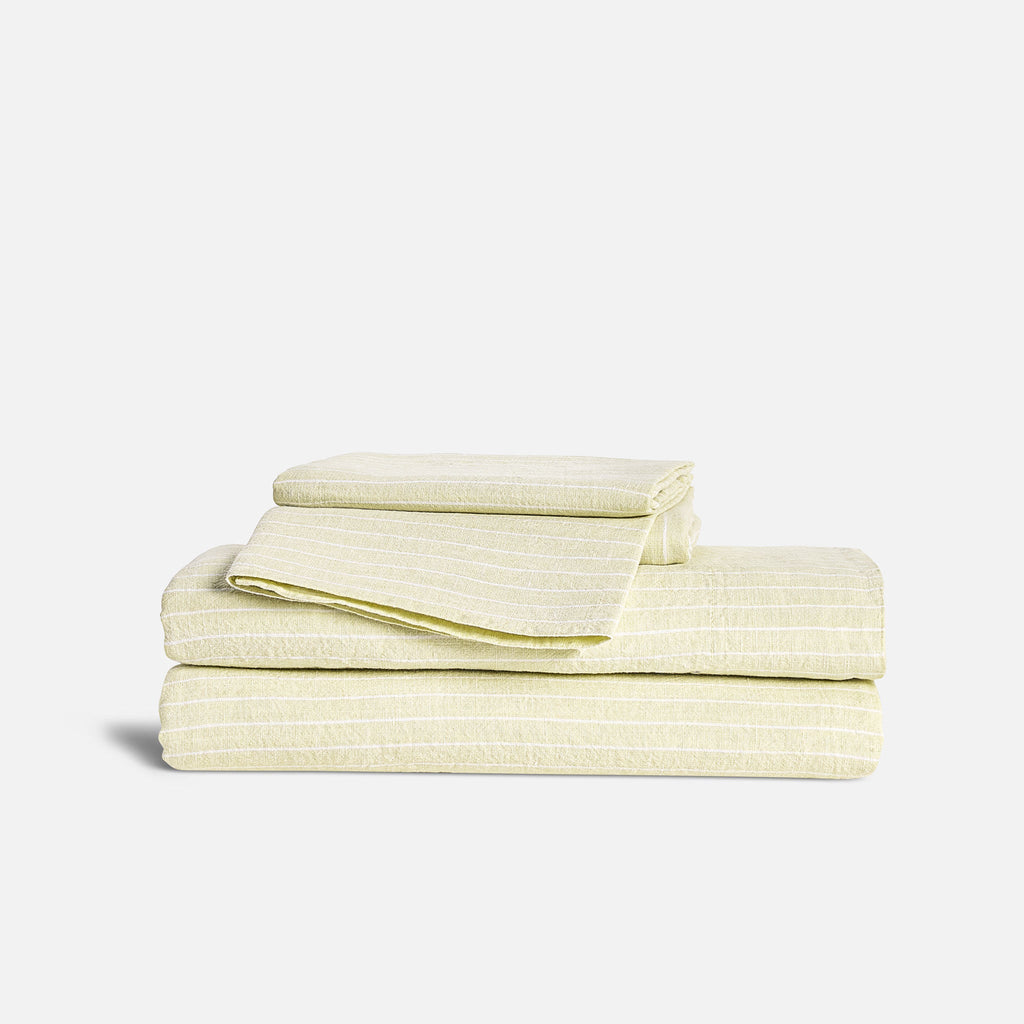 Washed European Linen Core Sheet Set J6