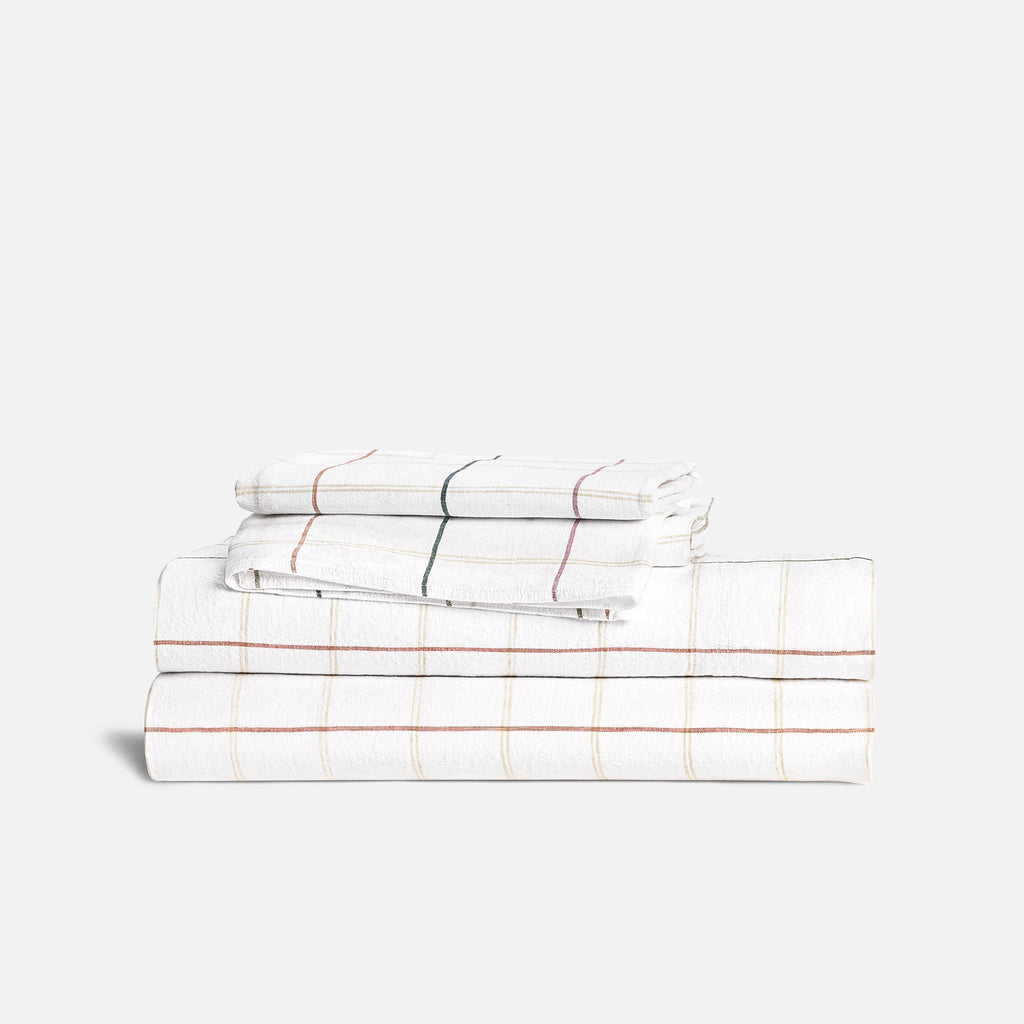 Washed European Linen Core Sheet Set J6