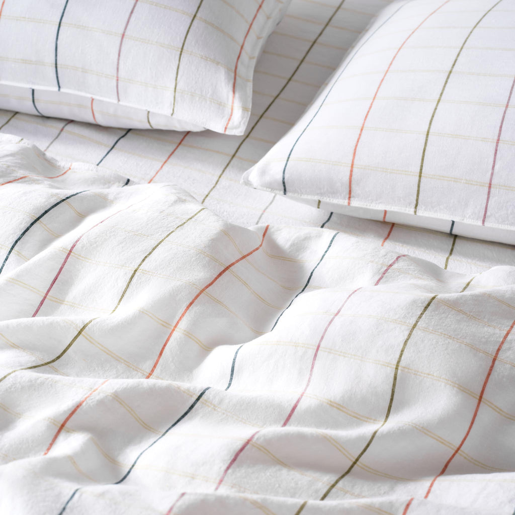 Washed European Linen Duvet Set J3