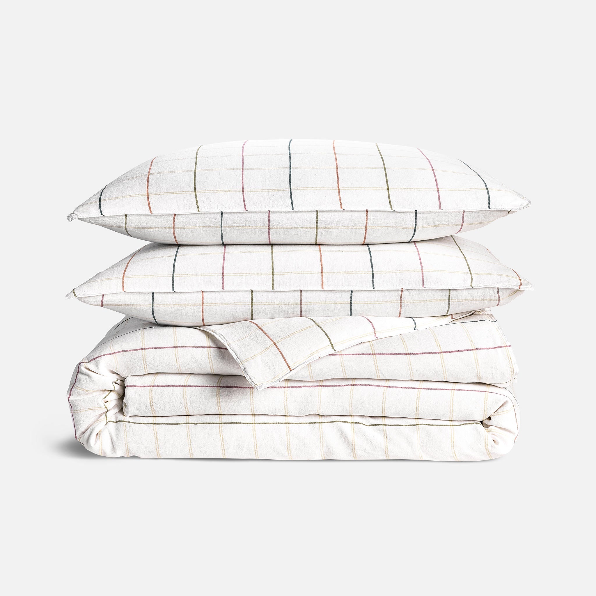 Washed European Linen Duvet Set J3