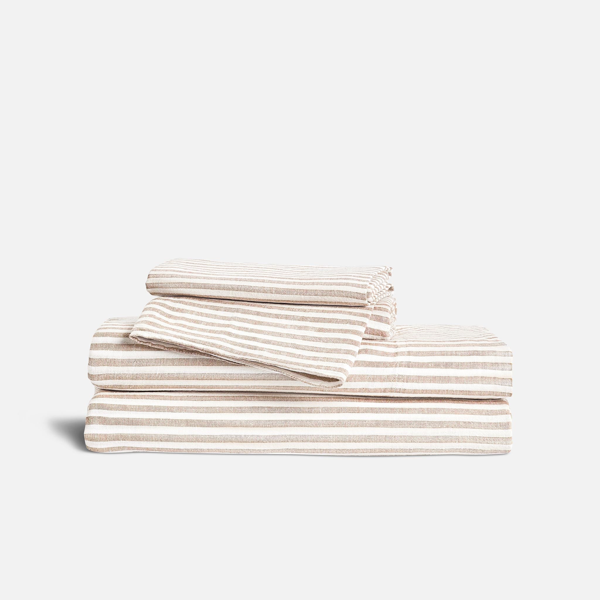 Washed European Linen Core Sheet Set J6