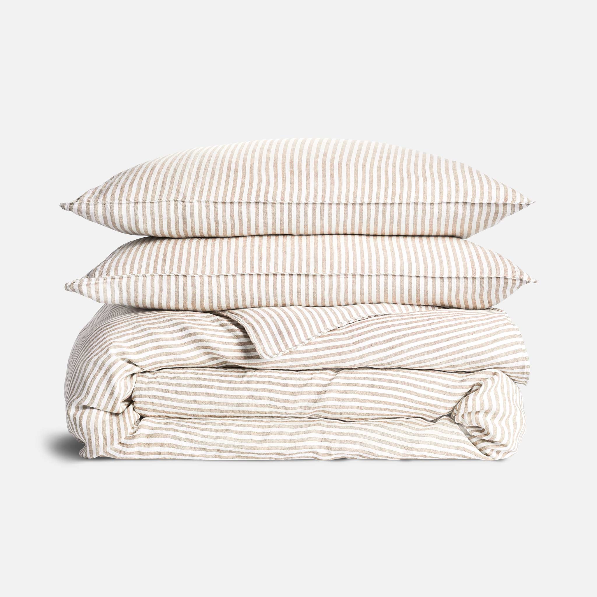Washed European Linen Duvet Set J3