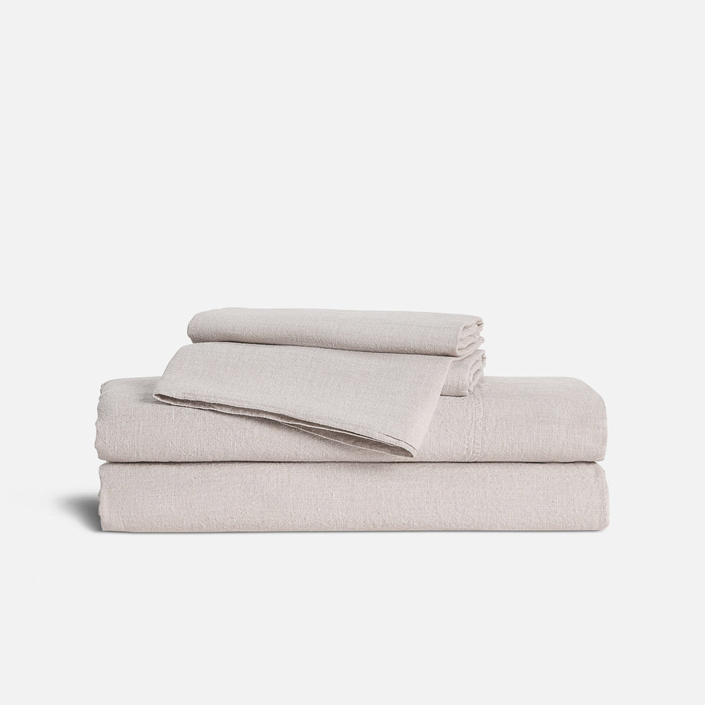 Washed European Linen Core Sheet Set J6