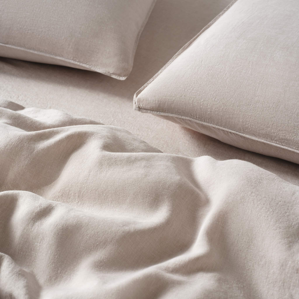 Washed European Linen Core Sheet Set J6