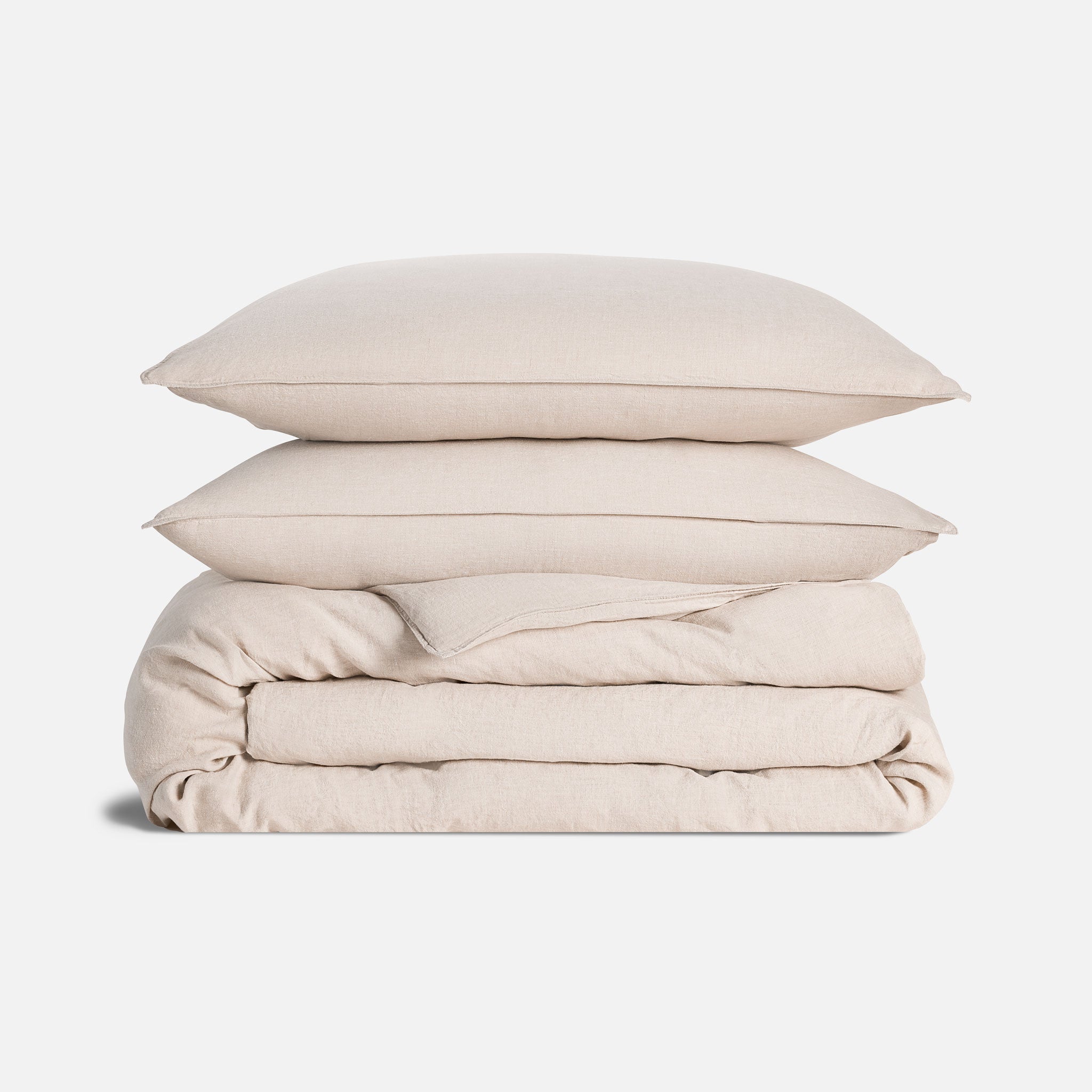 Washed European Linen Duvet Set J3