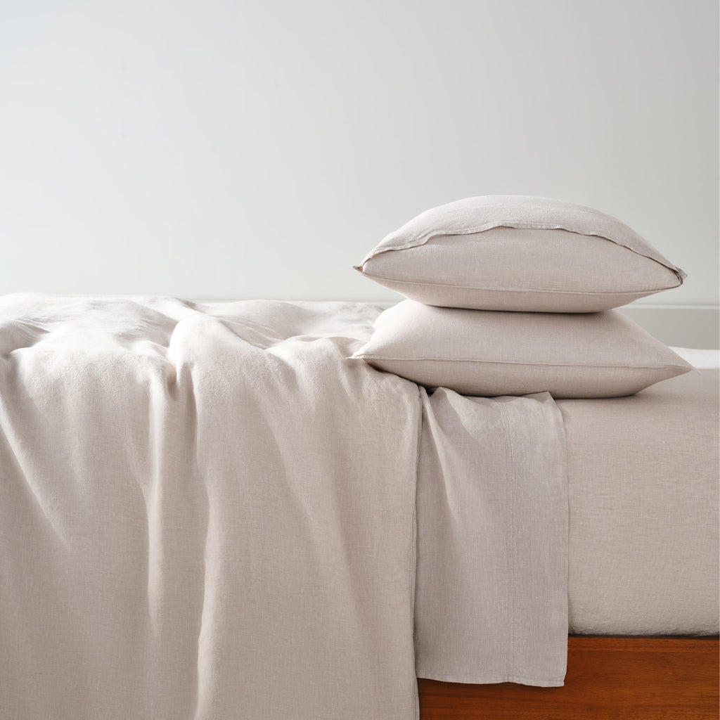 Washed European Linen Core Sheet Set J6