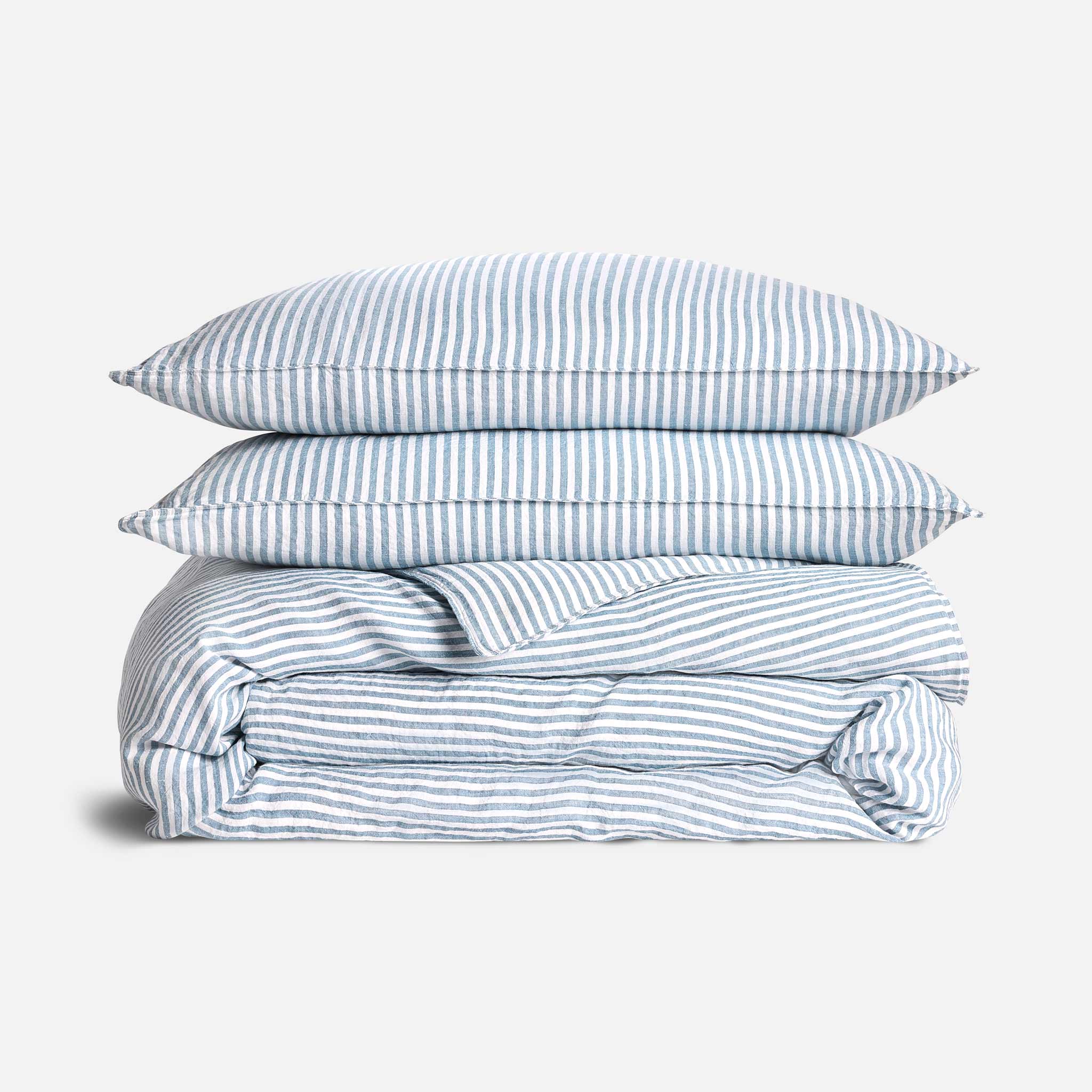 Washed European Linen Duvet Set J3