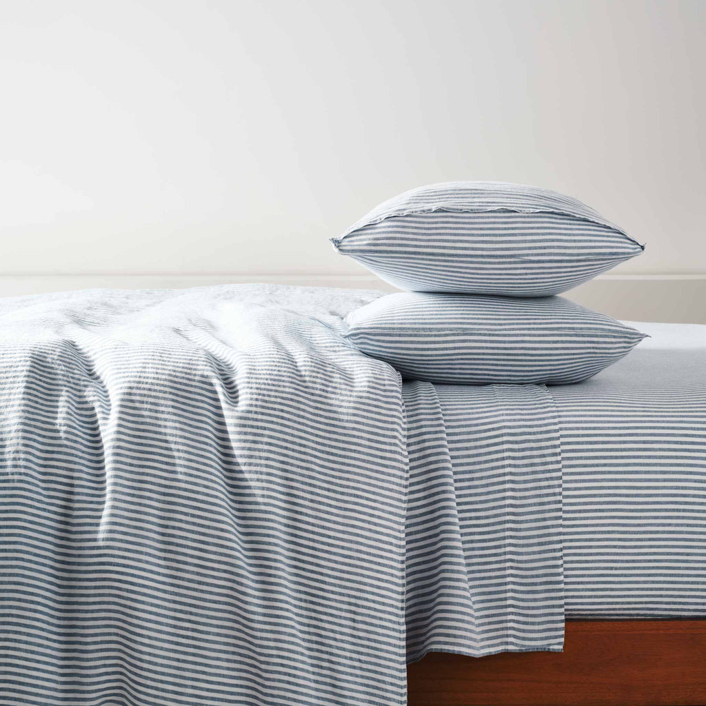 Washed European Linen Duvet Set J3