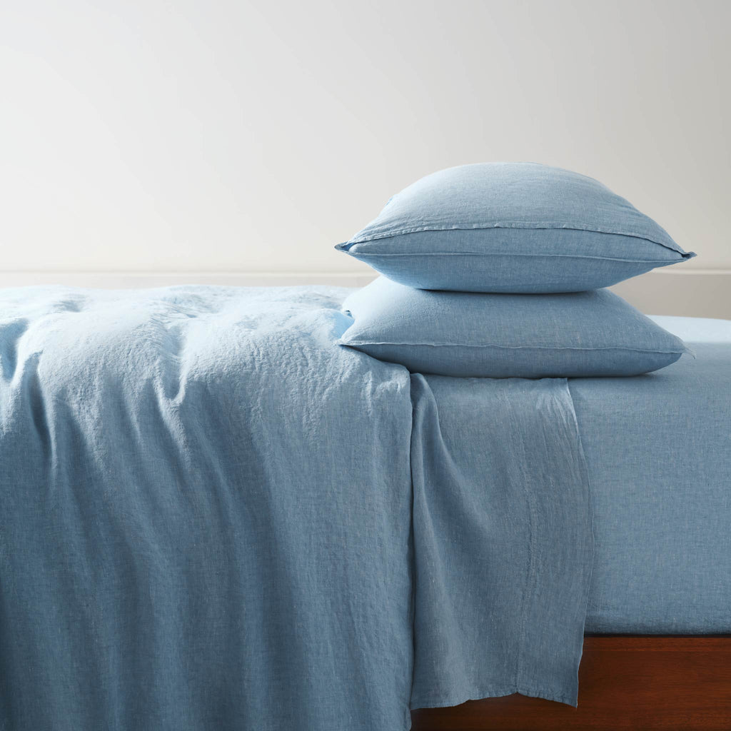 Washed European Linen Core Sheet Set J6