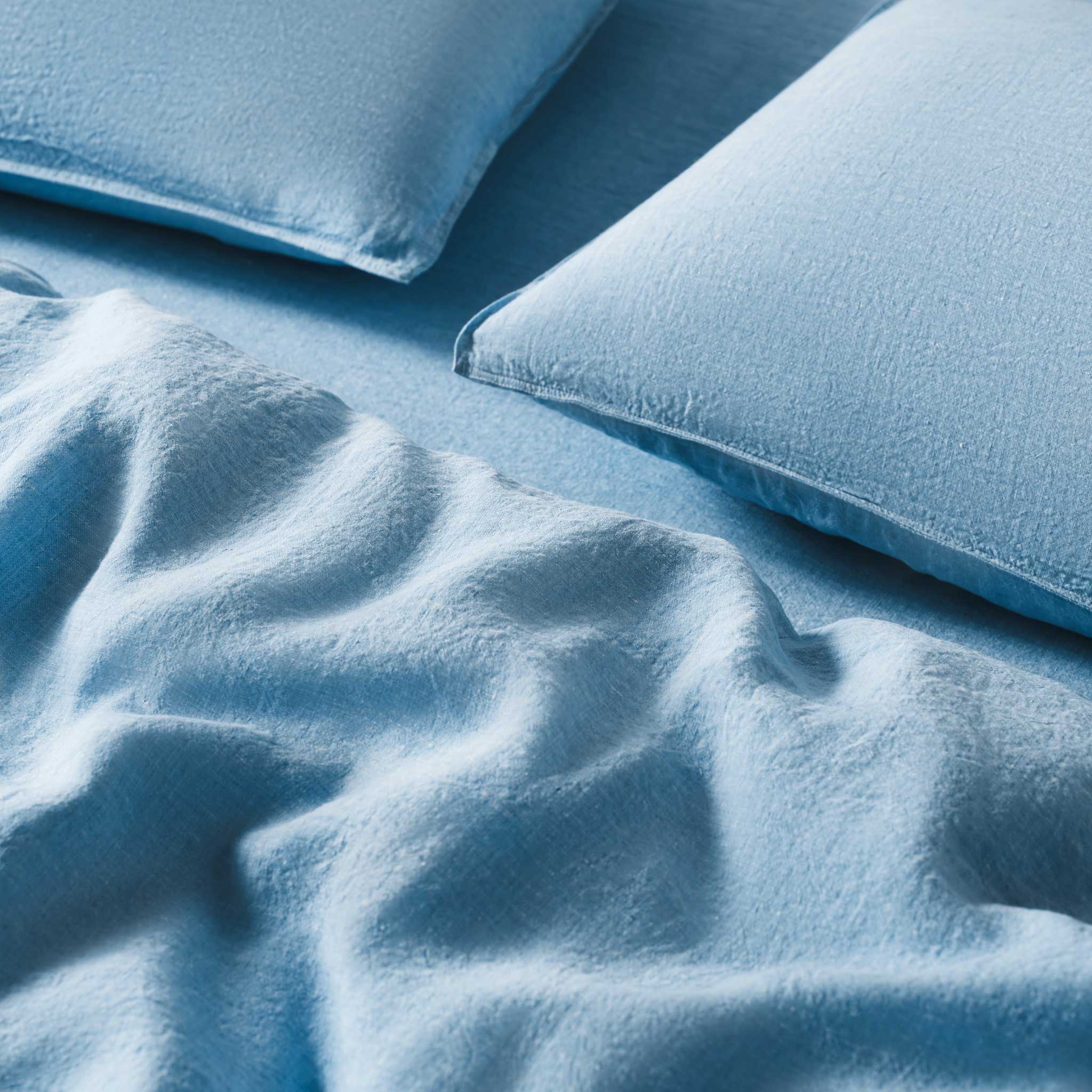 Washed European Linen Duvet Set J3