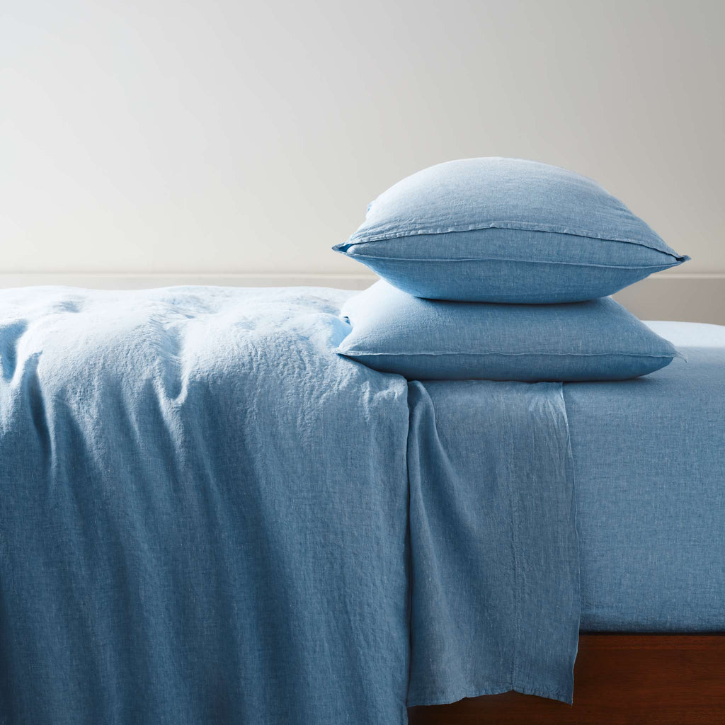 Washed European Linen Core Sheet Set J6