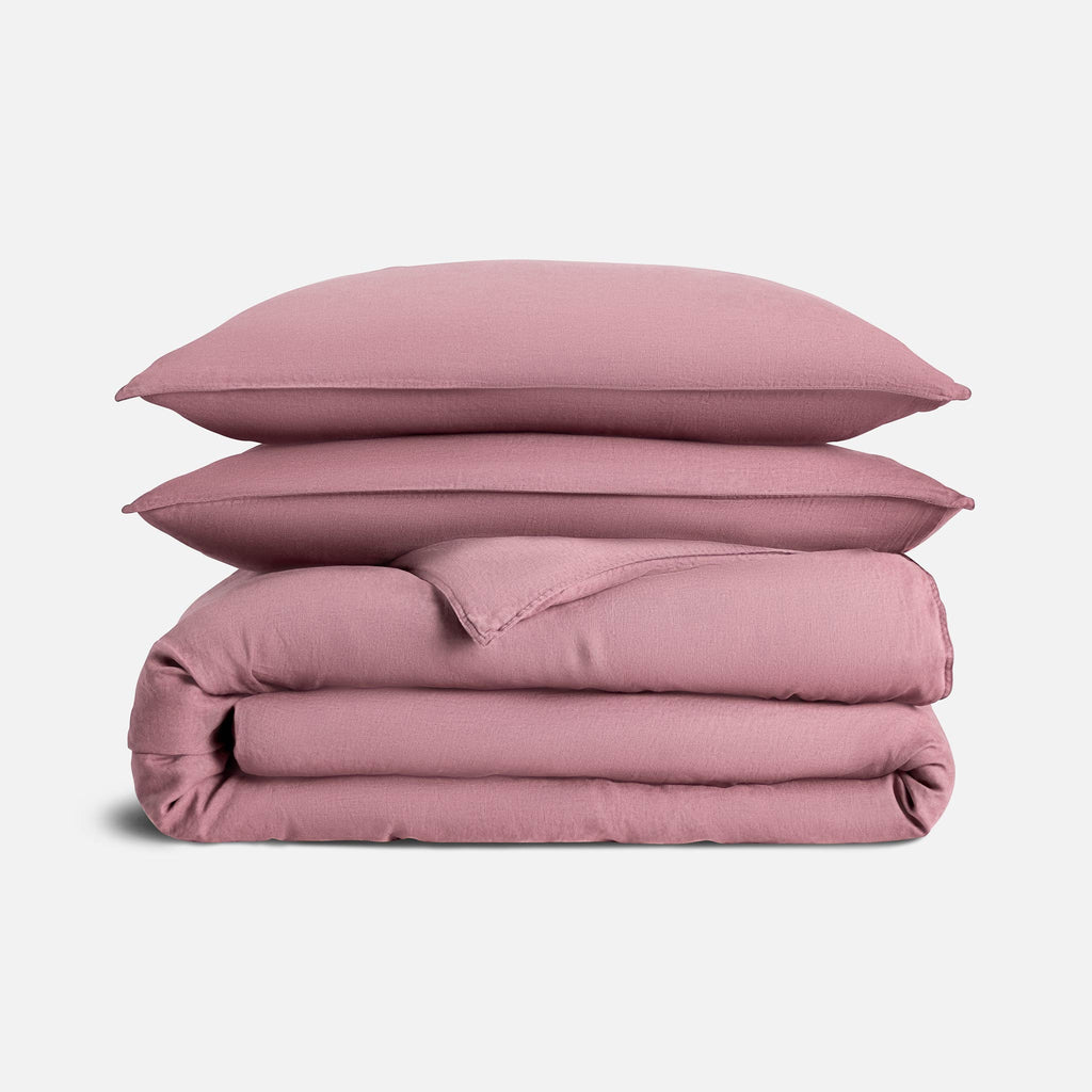 Washed European Linen Duvet Set J3
