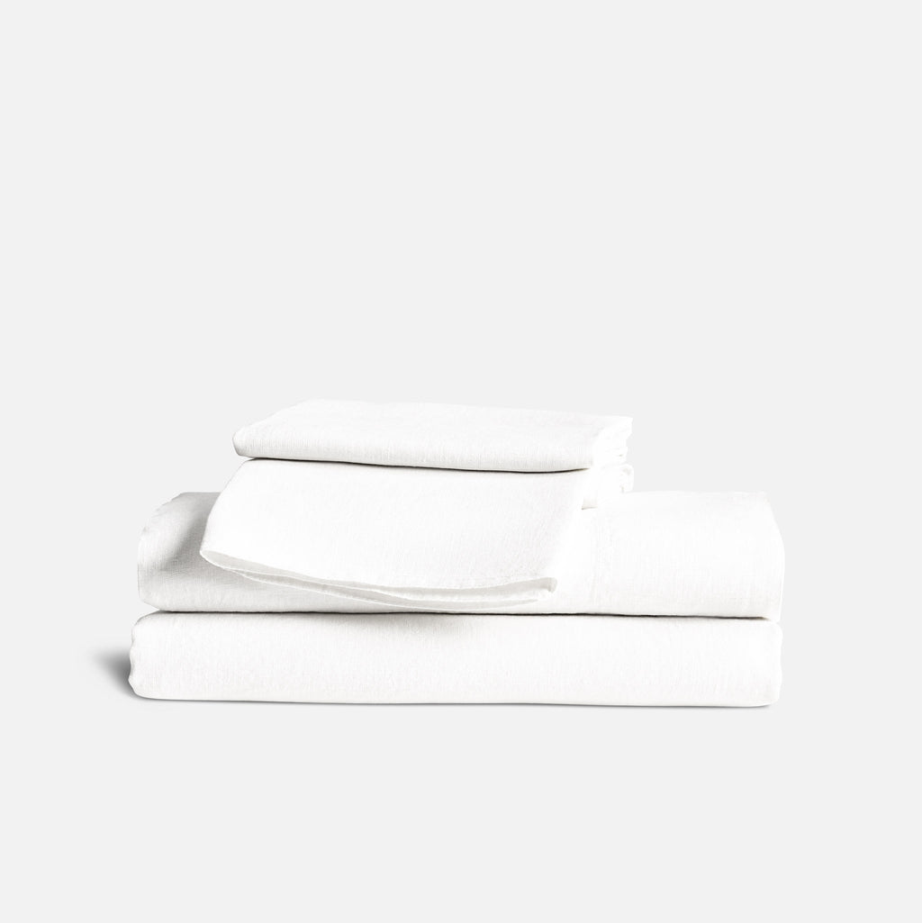 Washed European Linen Core Sheet Set J6