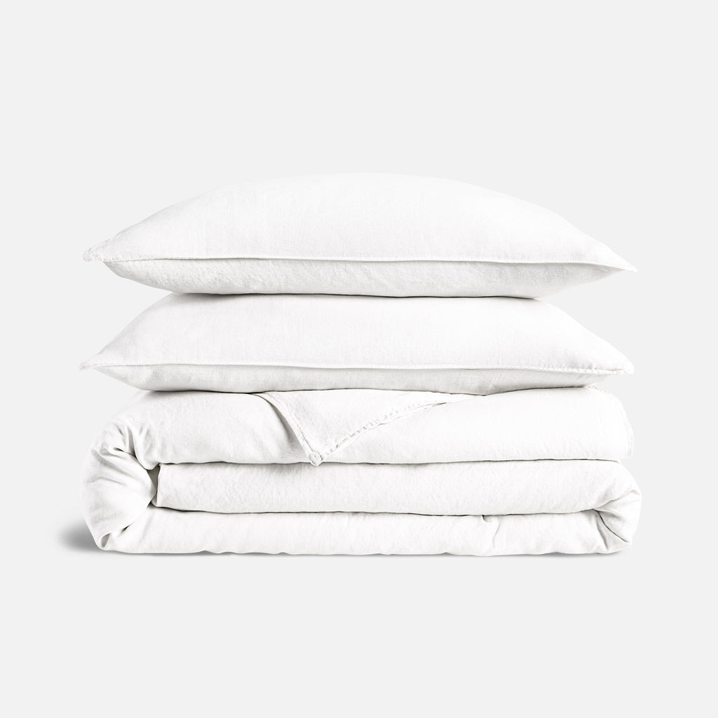 Washed European Linen Duvet Set J3