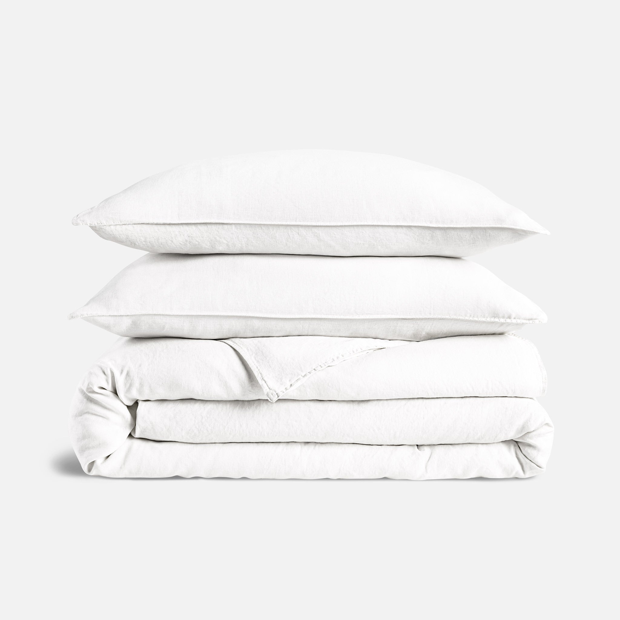 Washed European Linen Duvet Set J3