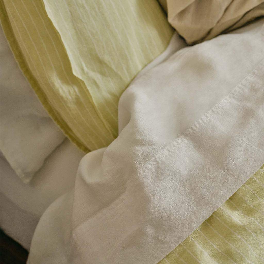 Washed European Linen Duvet Set J3