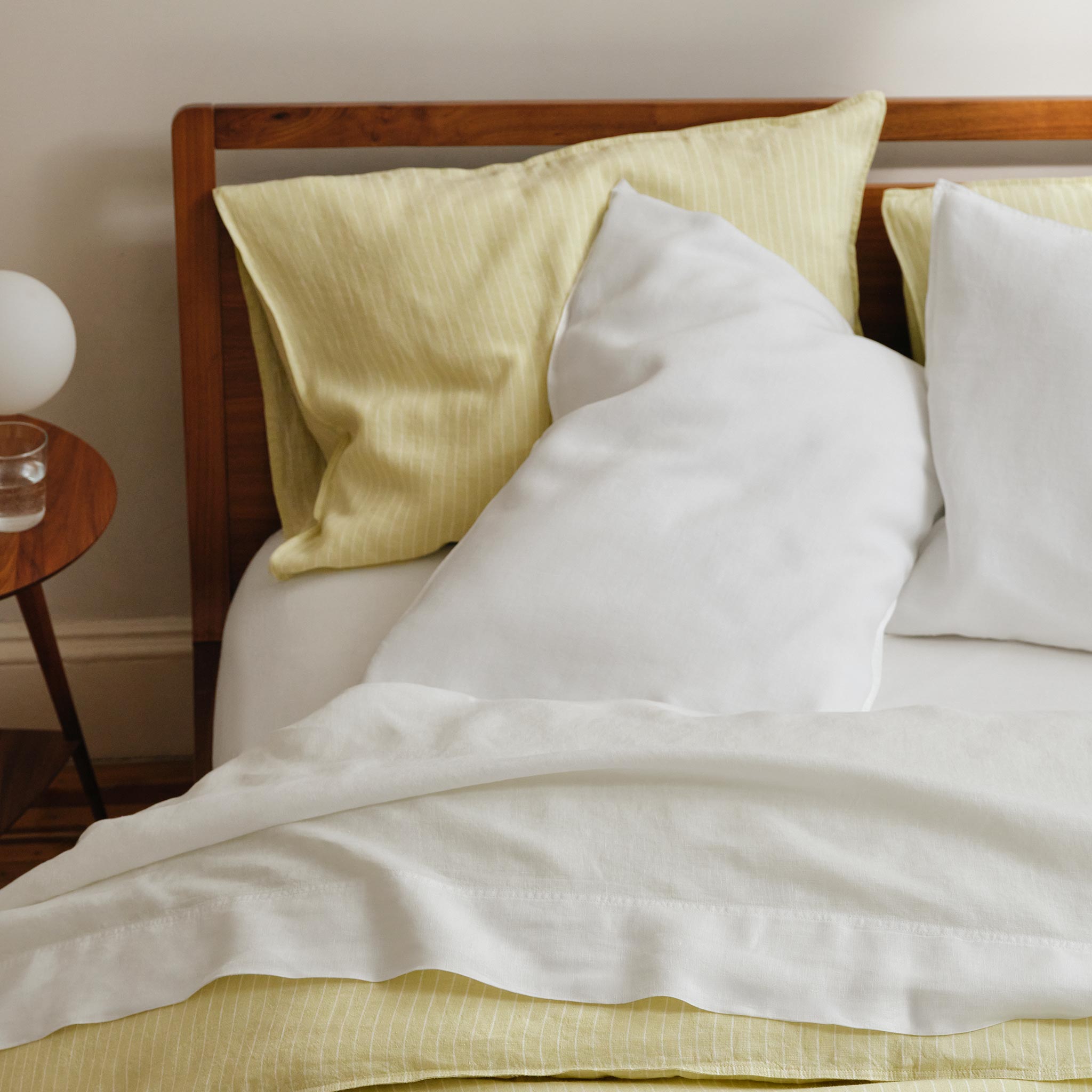 Washed European Linen Core Sheet Set J6