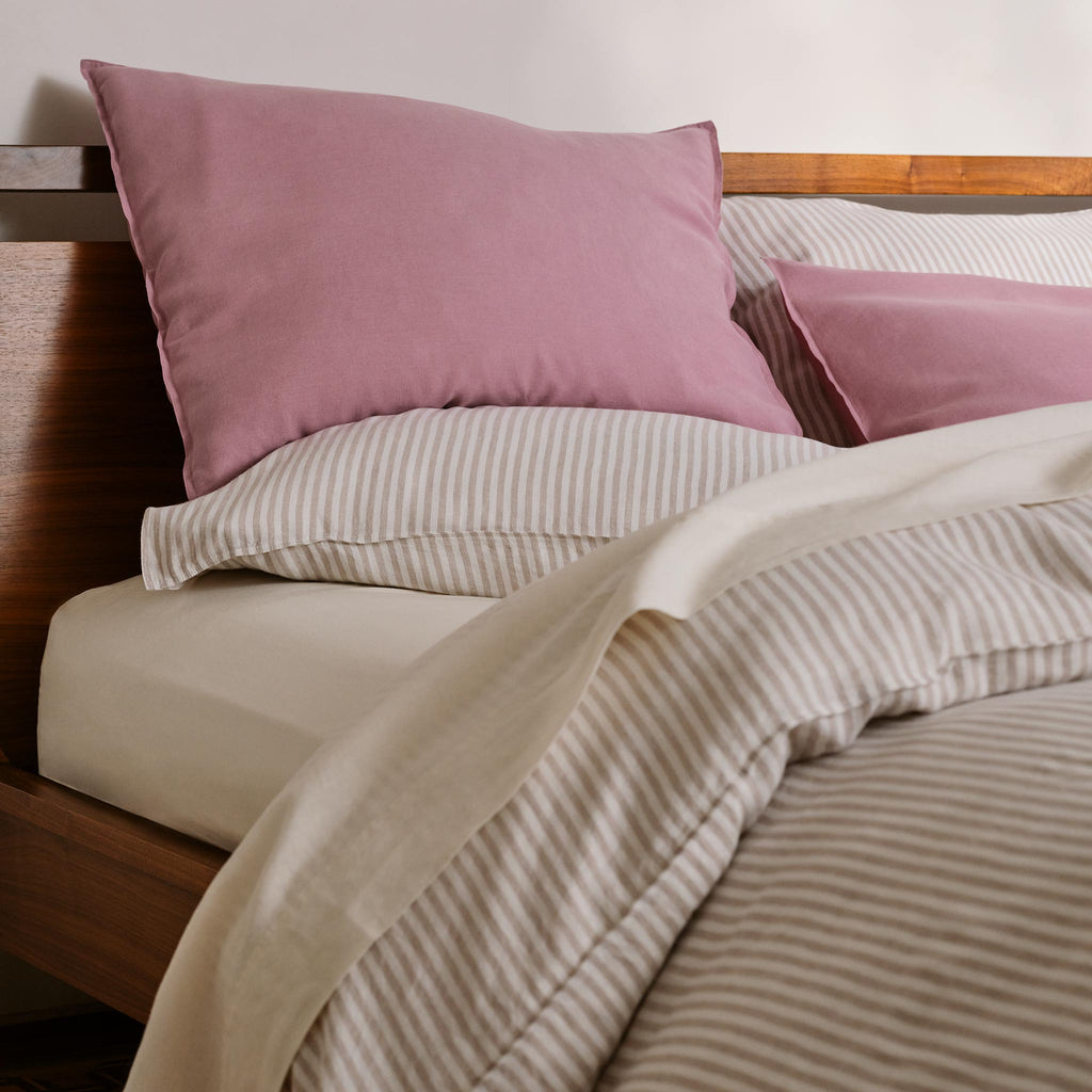Washed European Linen Duvet Set J3