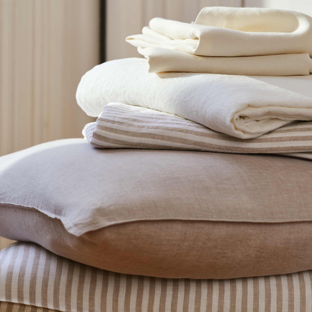 Washed European Linen Core Sheet Set J6