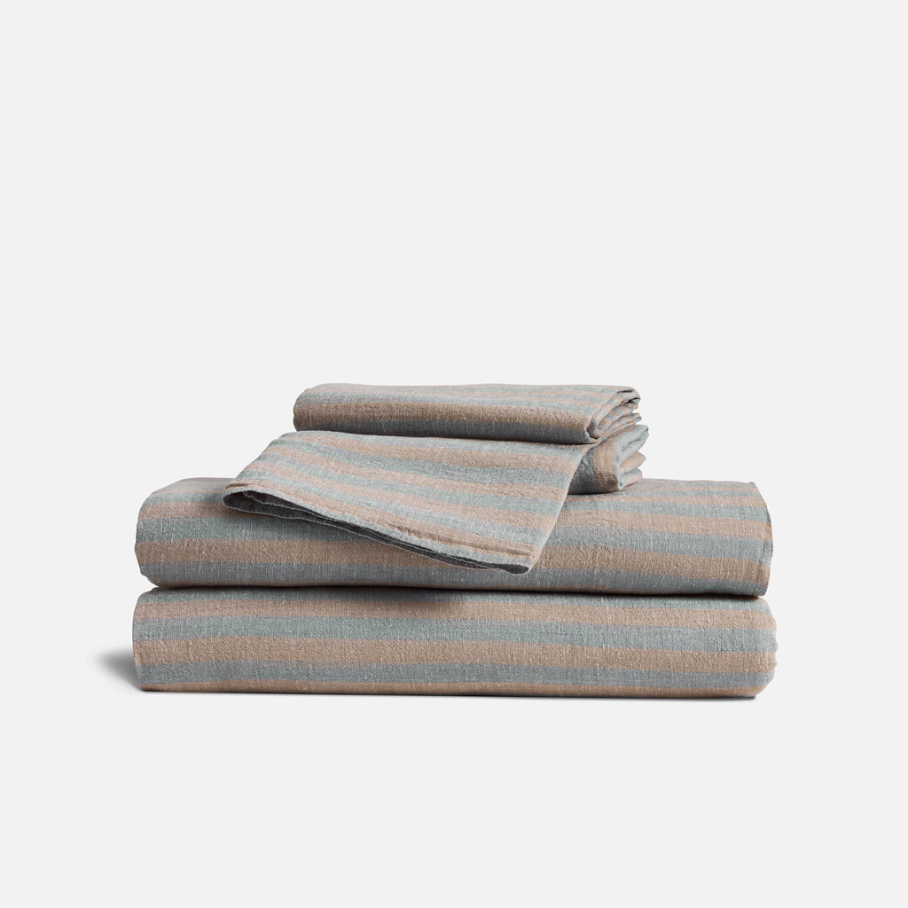 Washed European Linen Core Sheet Set J6