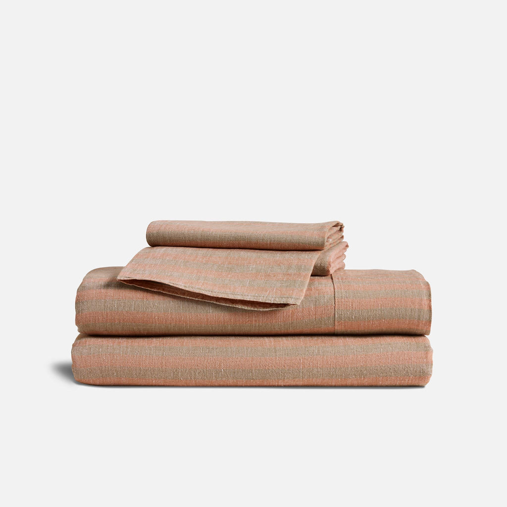 Washed European Linen Core Sheet Set J6