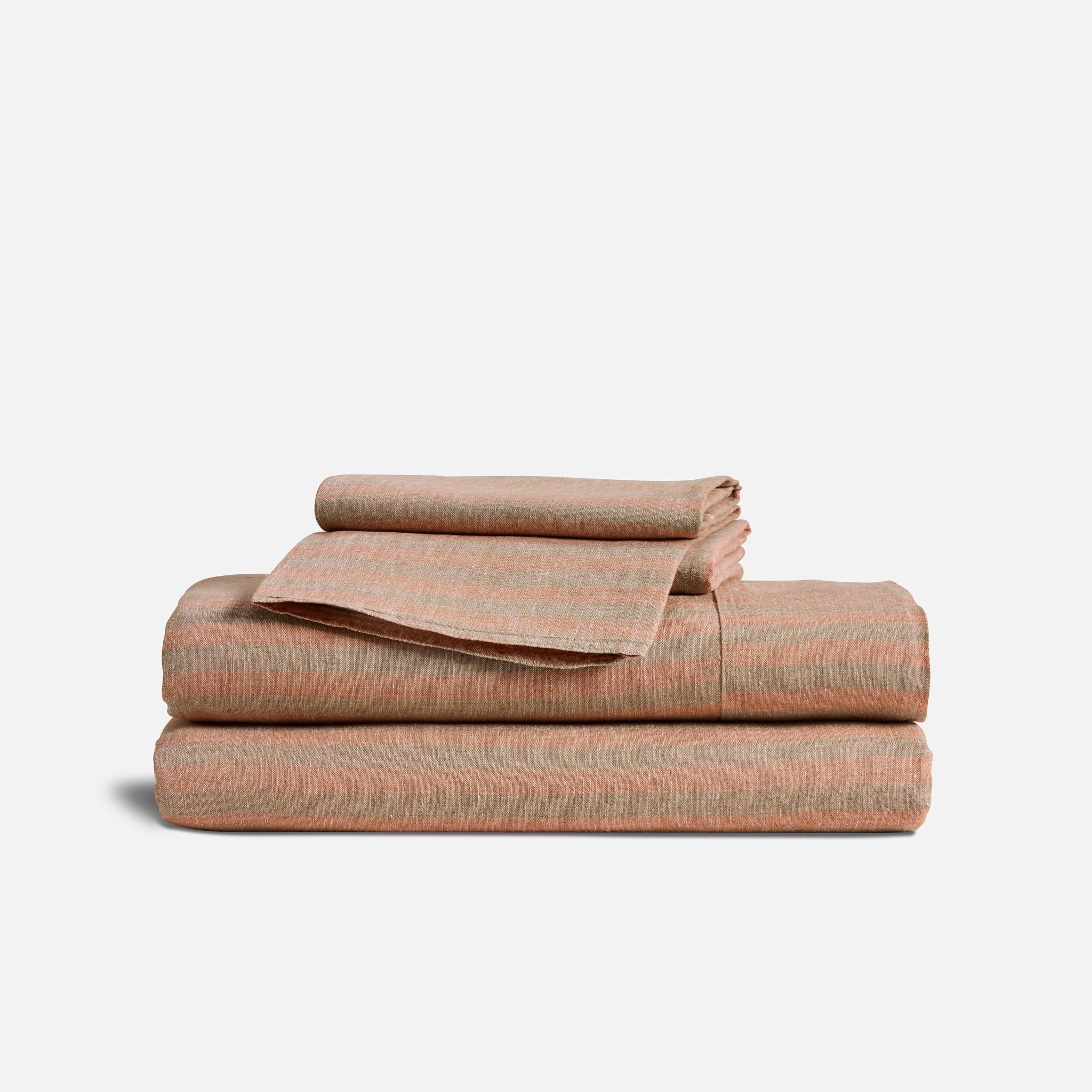 Washed European Linen Core Sheet Set J6