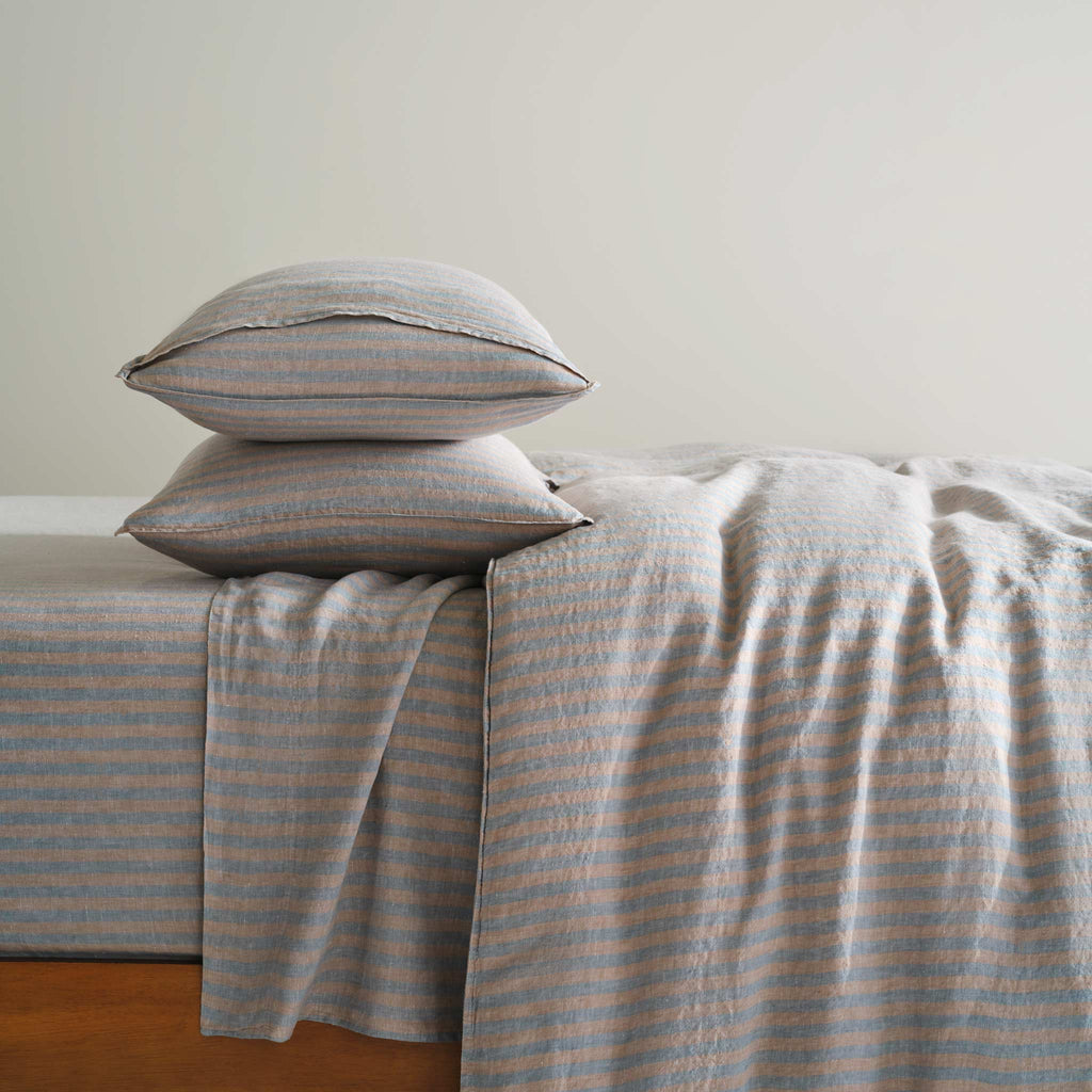 Washed European Linen Core Sheet Set J6