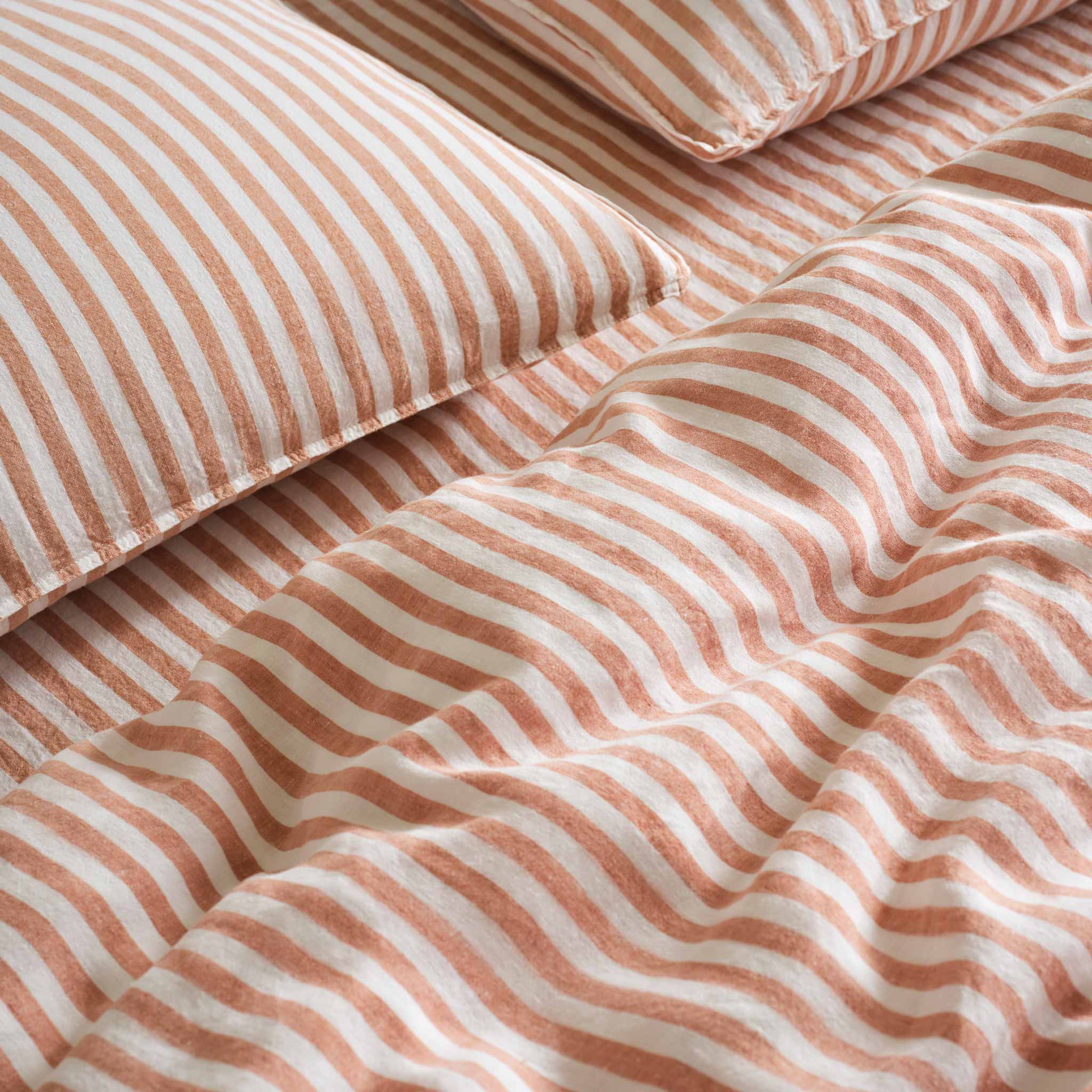 Washed European Linen Duvet Set J3