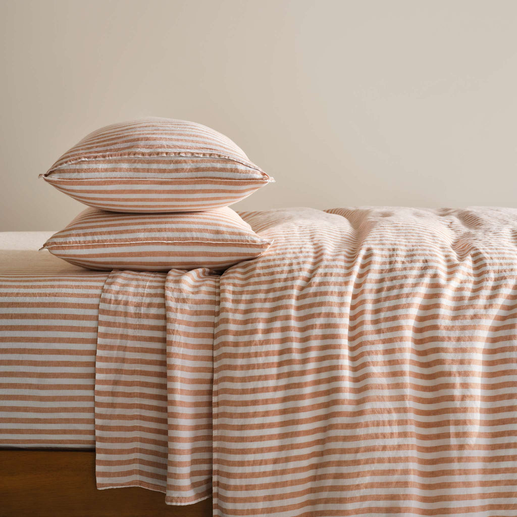 Washed European Linen Duvet Set J3