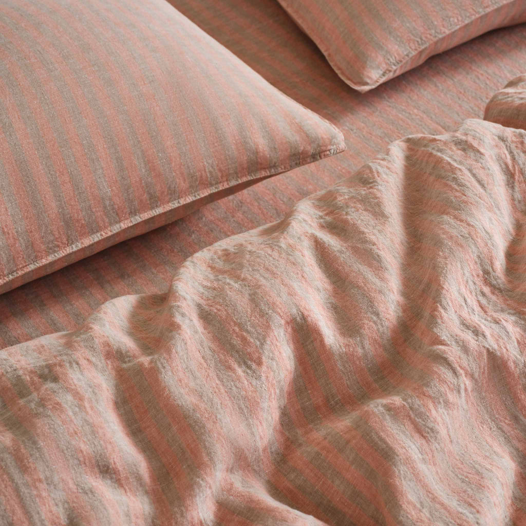 Washed European Linen Core Sheet Set J6