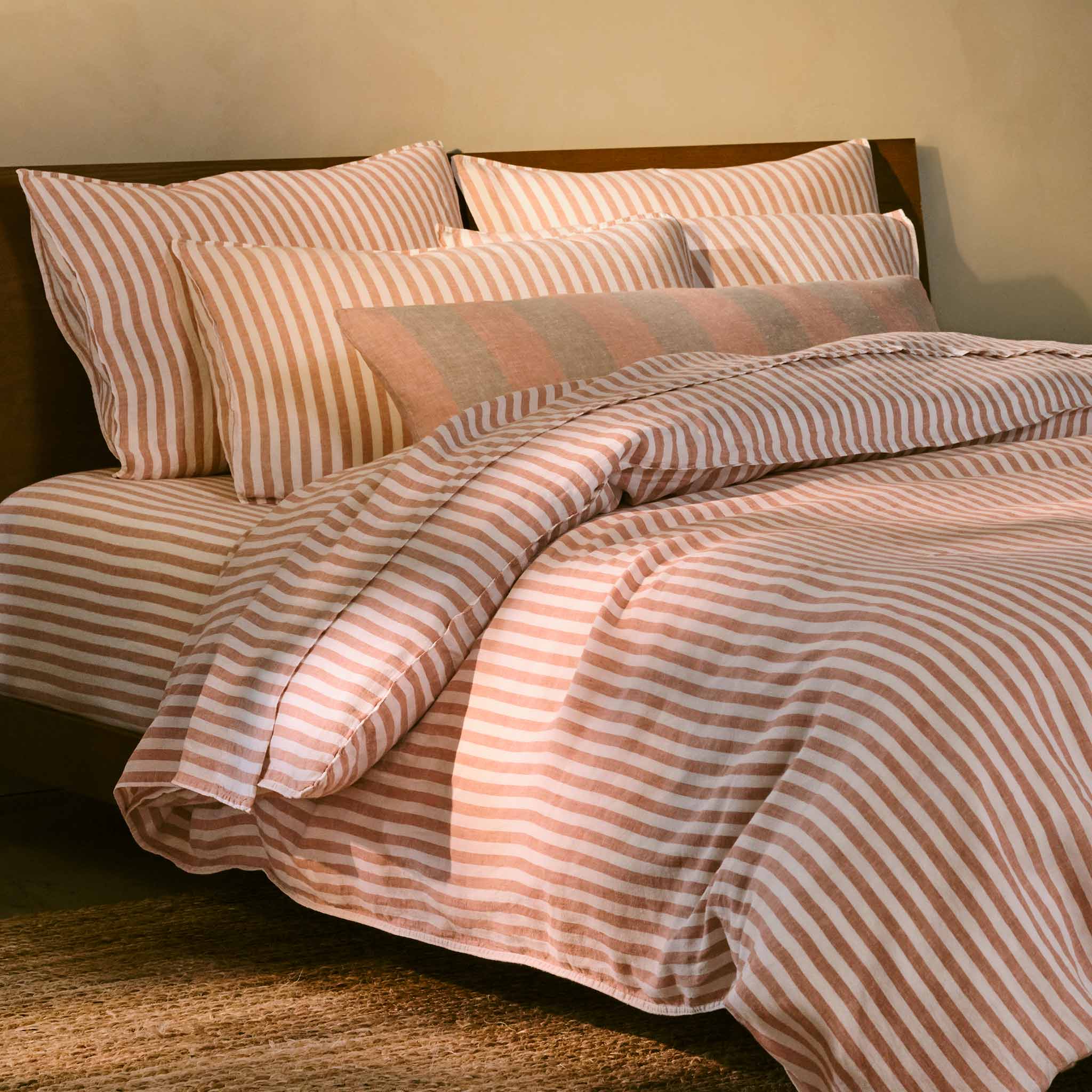 Washed European Linen Core Sheet Set J6