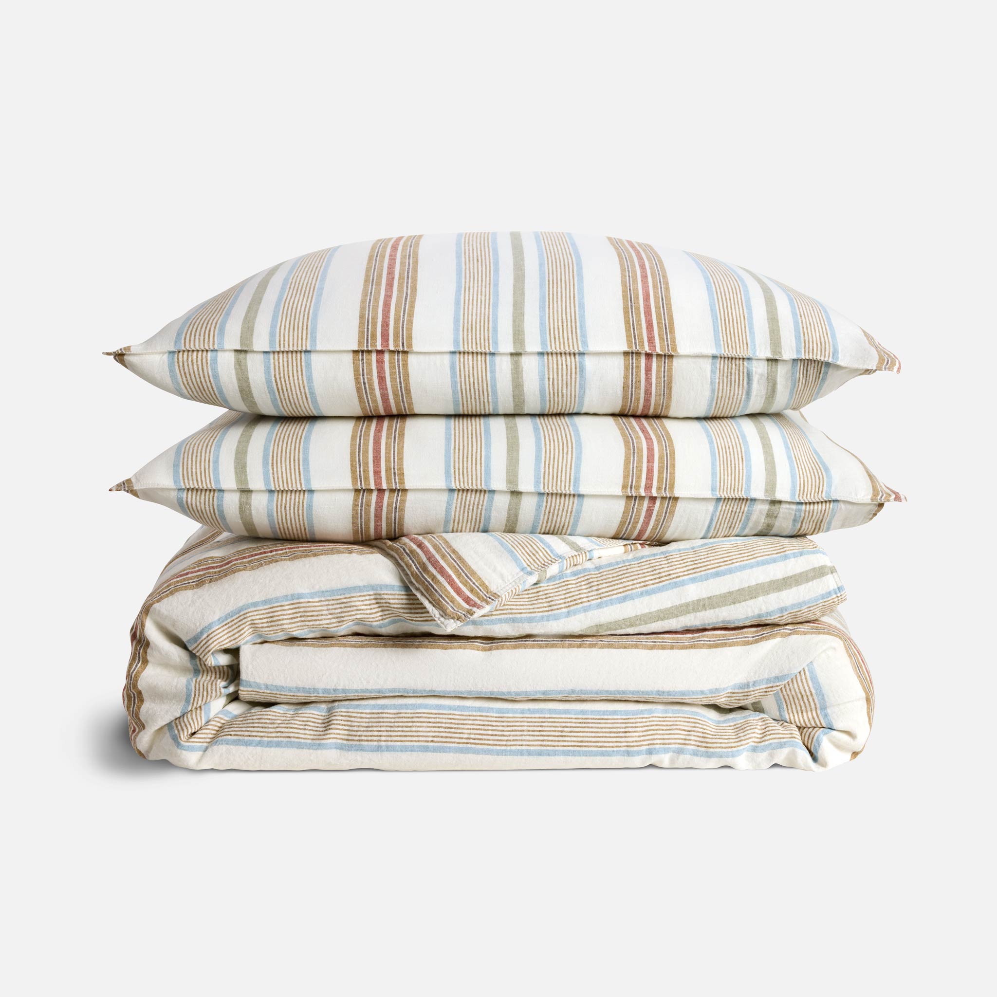 Washed European Linen Duvet Set J3