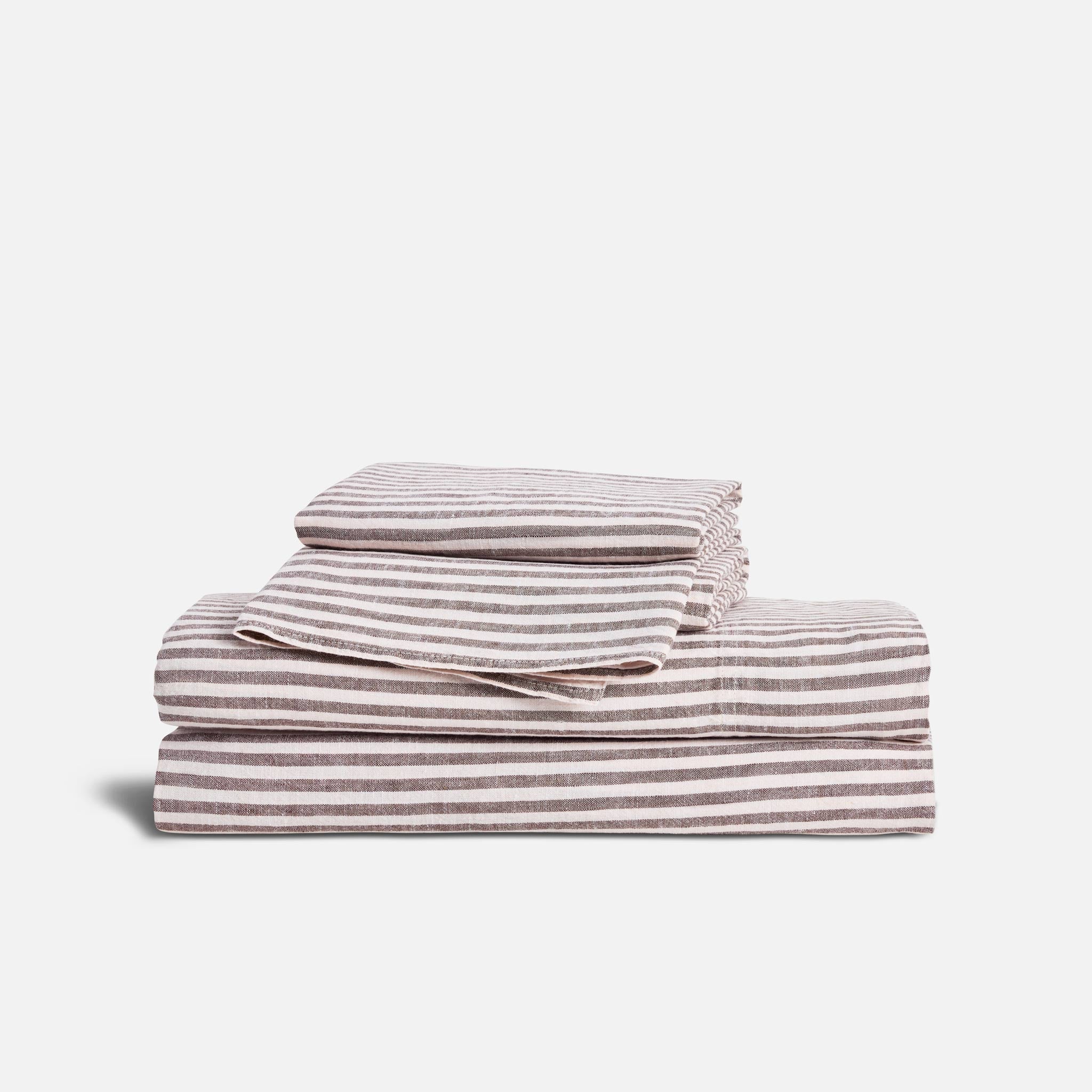 Washed European Linen Core Sheet Set J6