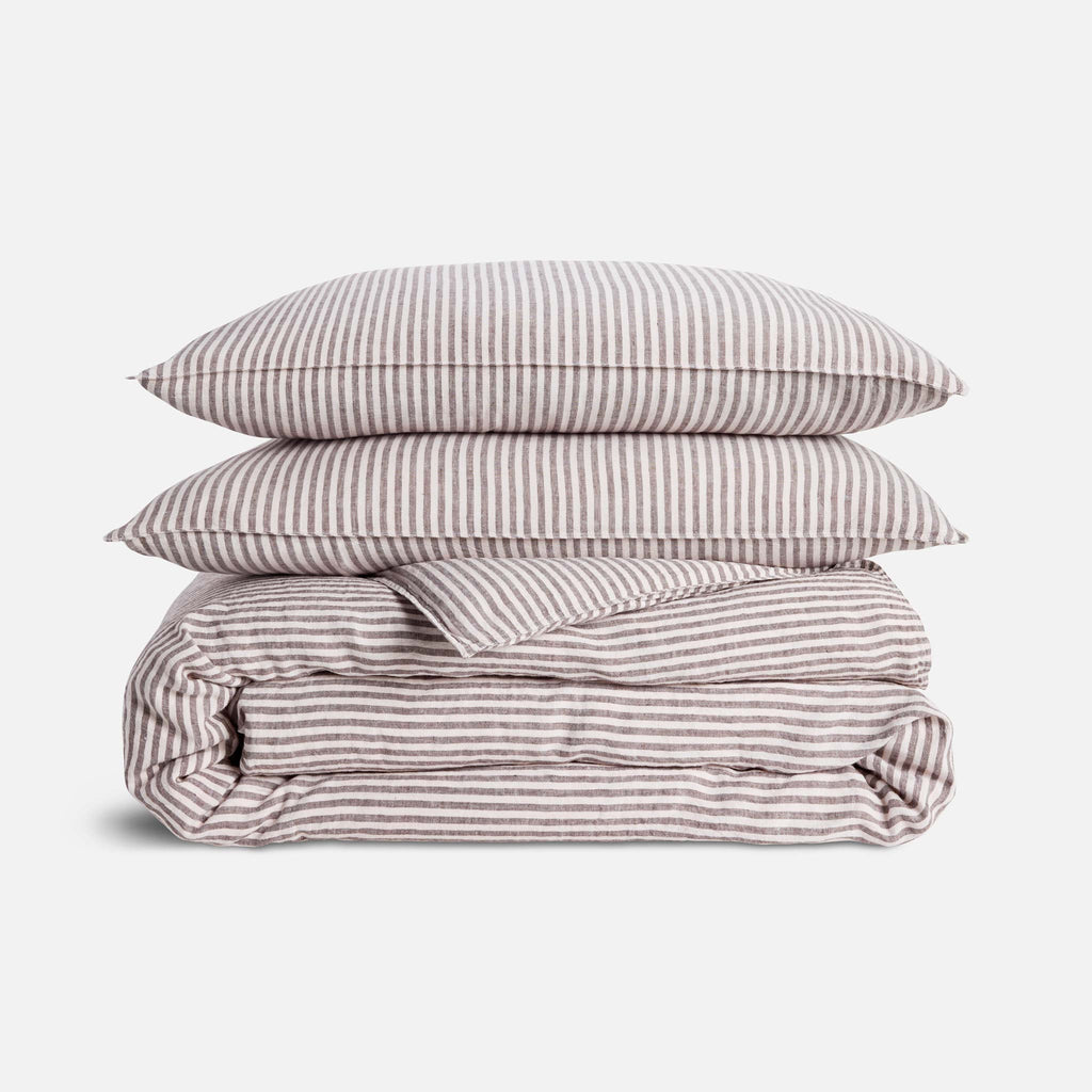 Washed European Linen Duvet Set J3