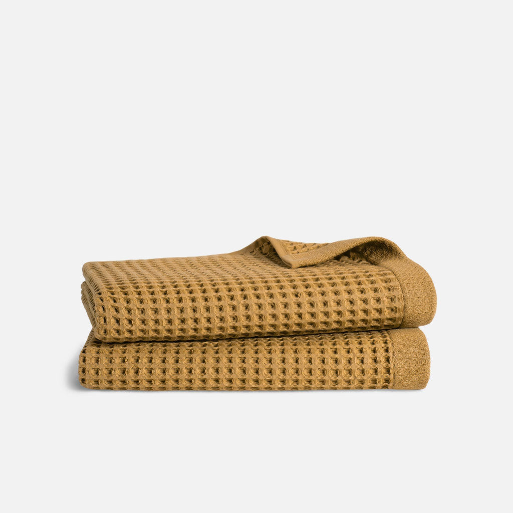 Dreamweave Waffle Bath Towels Set of 2 O1