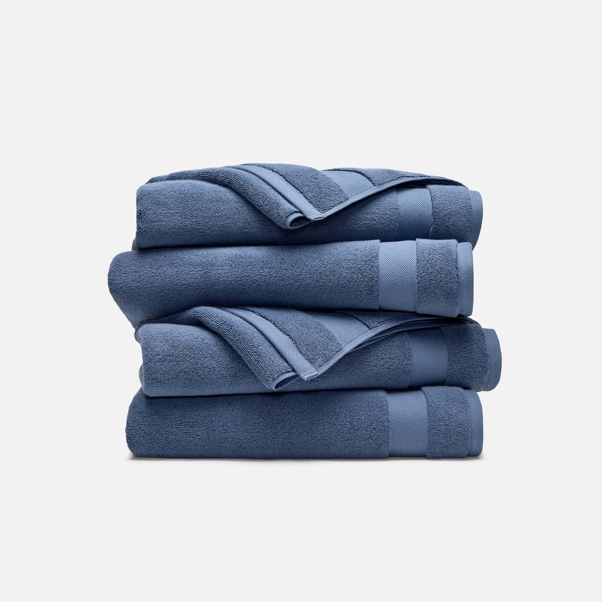 Super-Plush Set of 4 Bath Towel Bundle D6